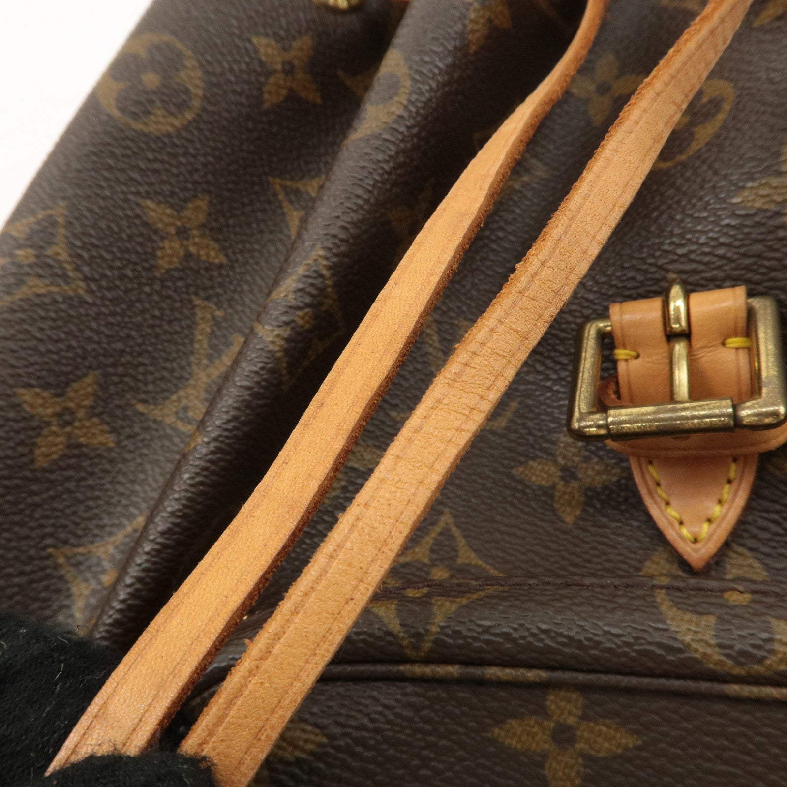 Louis Vuitton Monogram Montsouris MM Backpack Brown M51136