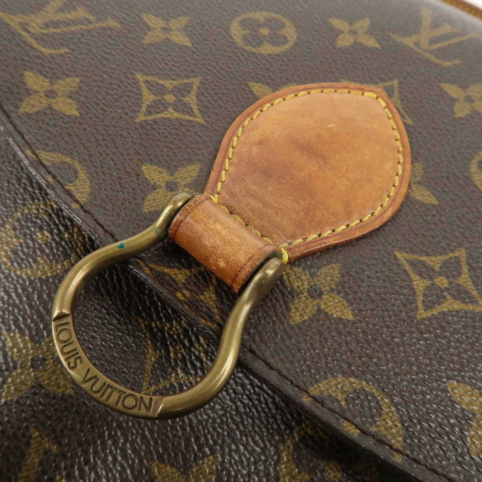 Louis Vuitton Monogram Saint Cloud GM Shoulder Bag Brown M51242