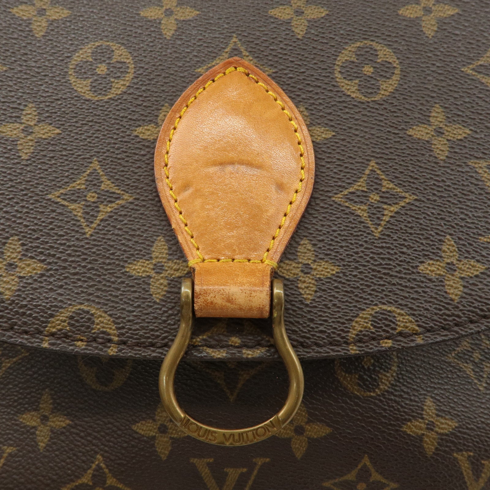 Louis Vuitton Monogram Saint Cloud GM Shoulder Bag Brown M51242