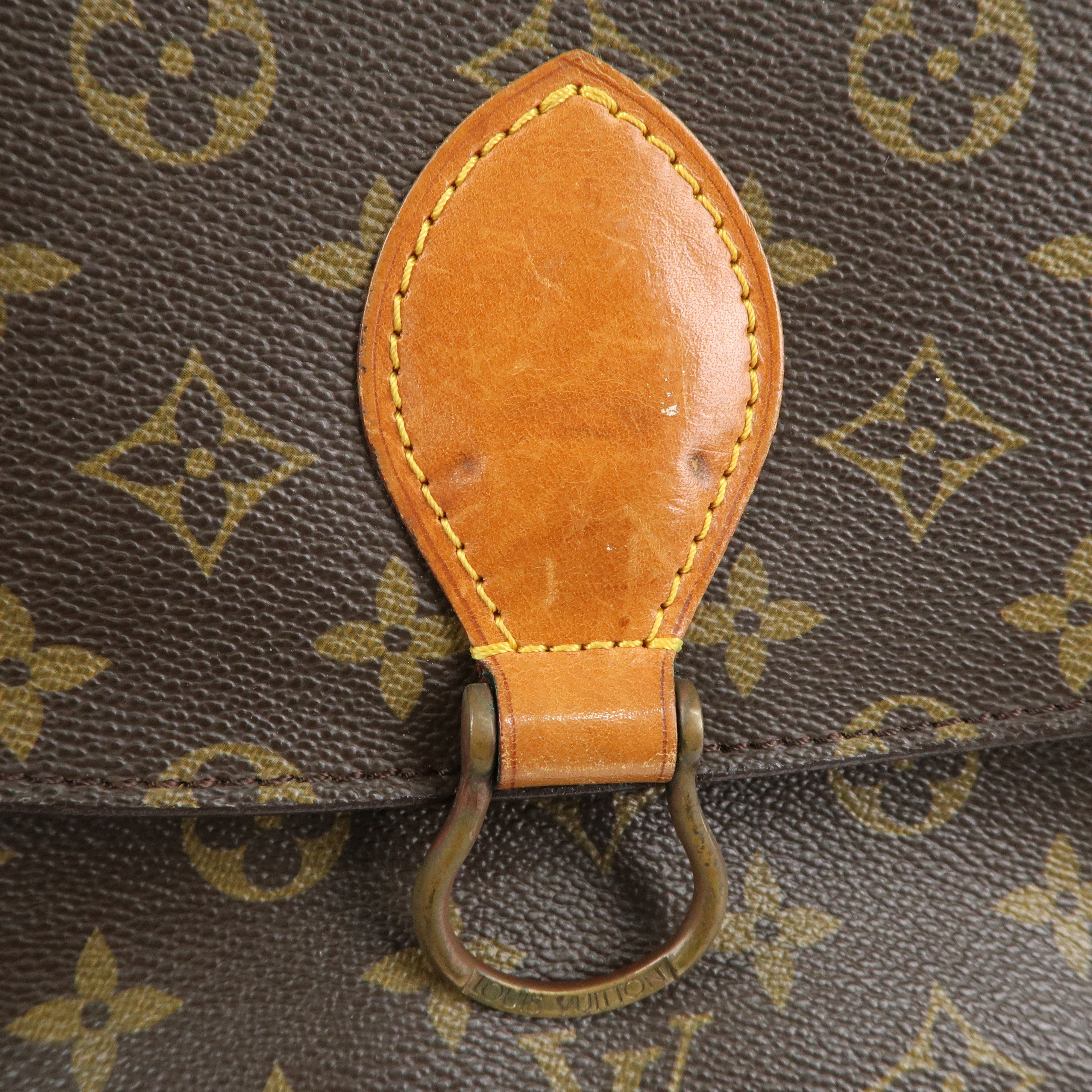 Louis Vuitton Monogram Saint Cloud GM Shoulder Bag Brown M51242