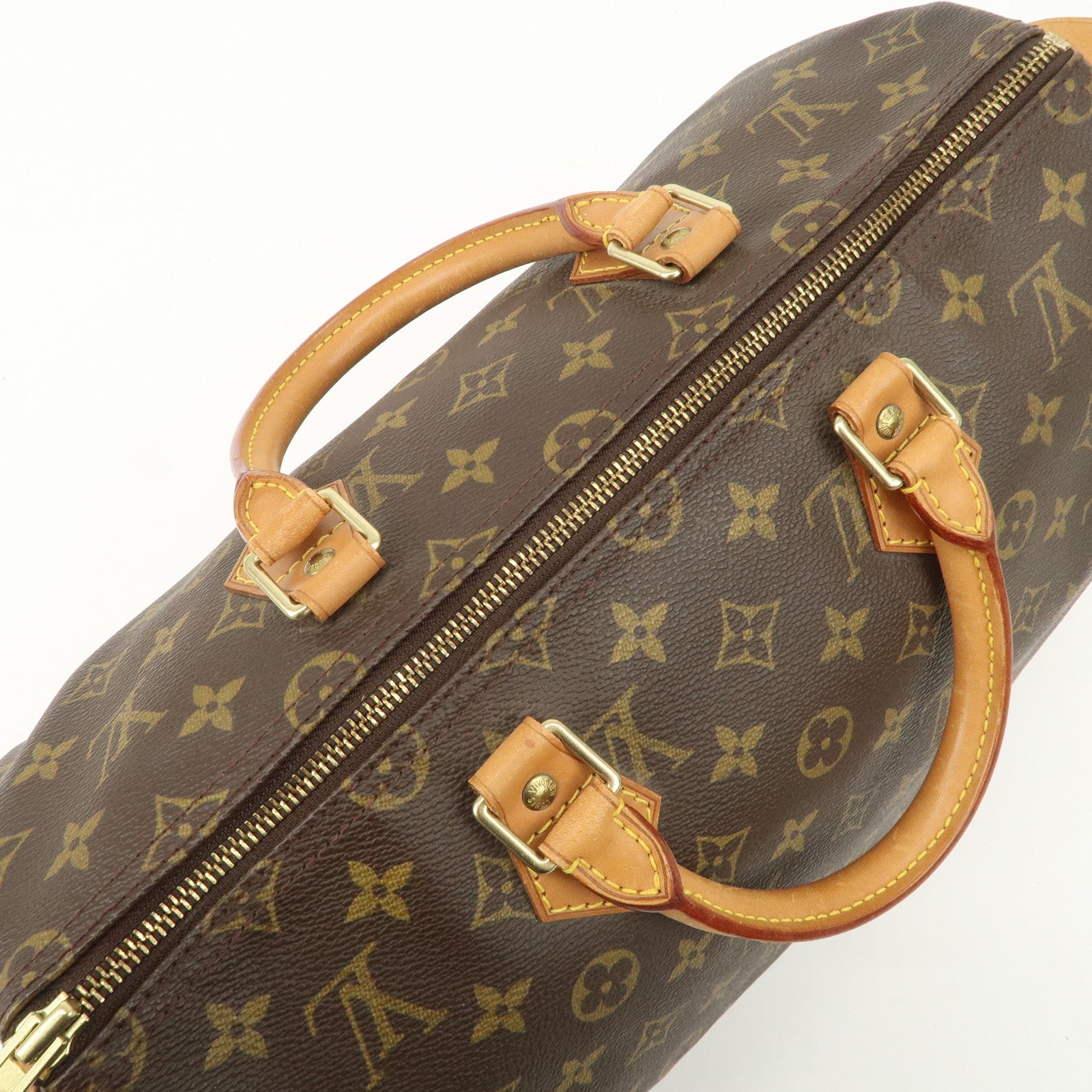 Louis Vuitton Monogram Speedy 35 Hand Bag Boston Bag M41524 Used