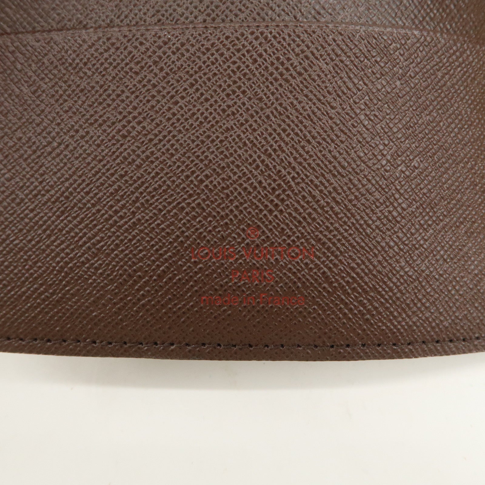 Louis Vuitton Damier Agenda MM Planner Cover Brown R20701 Used