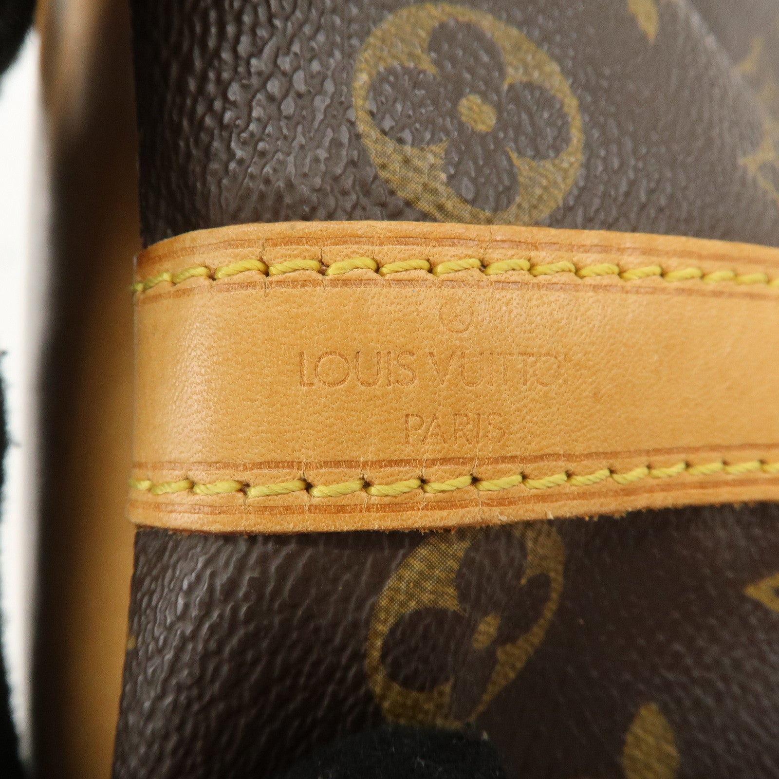 Louis Vuitton Monogram Petit Noe Shoulder Bag Brown M42226