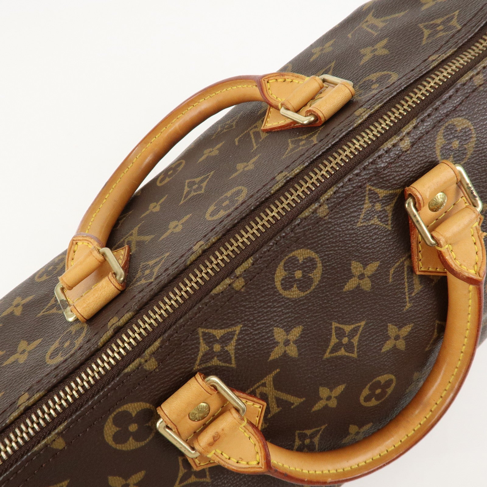 Louis Vuitton Monogram Speedy 30 Hand Bag Boston Bag M41526 Used