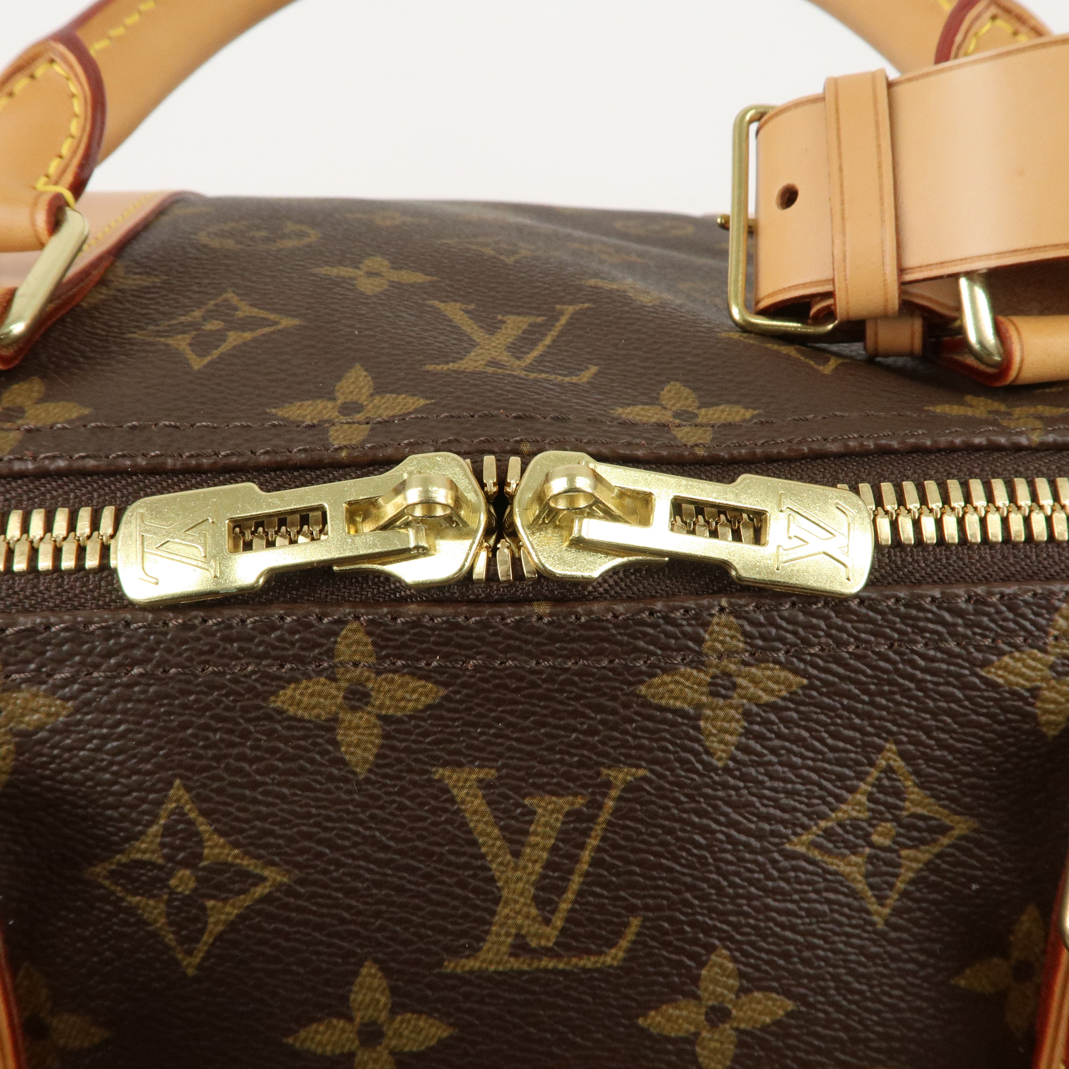 Louis Vuitton Monogram Keep All Bandouliere 60 Bag Brown M41412