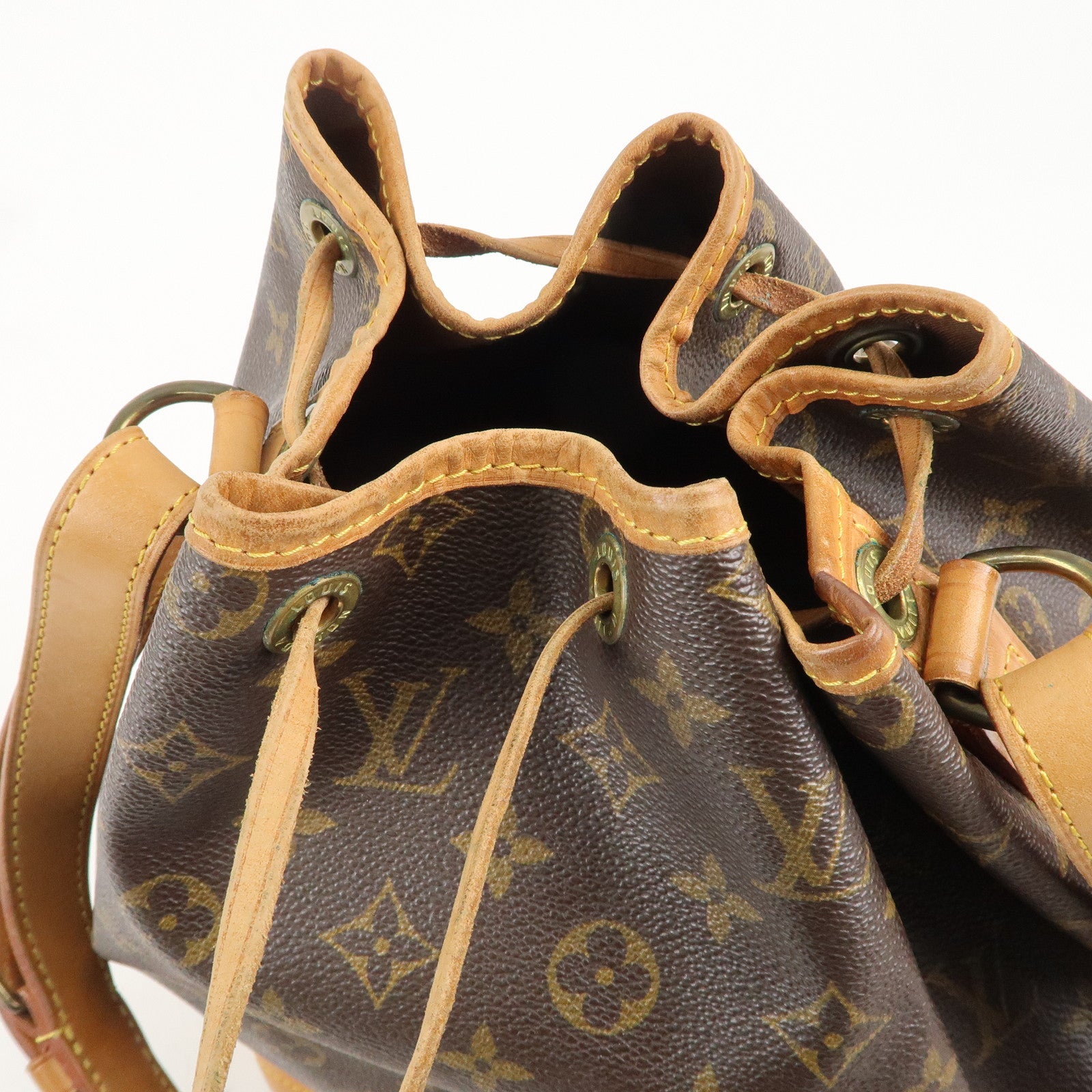 Louis Vuitton Monogram Noe Shoulder Bag Hand Bag Brown M42224