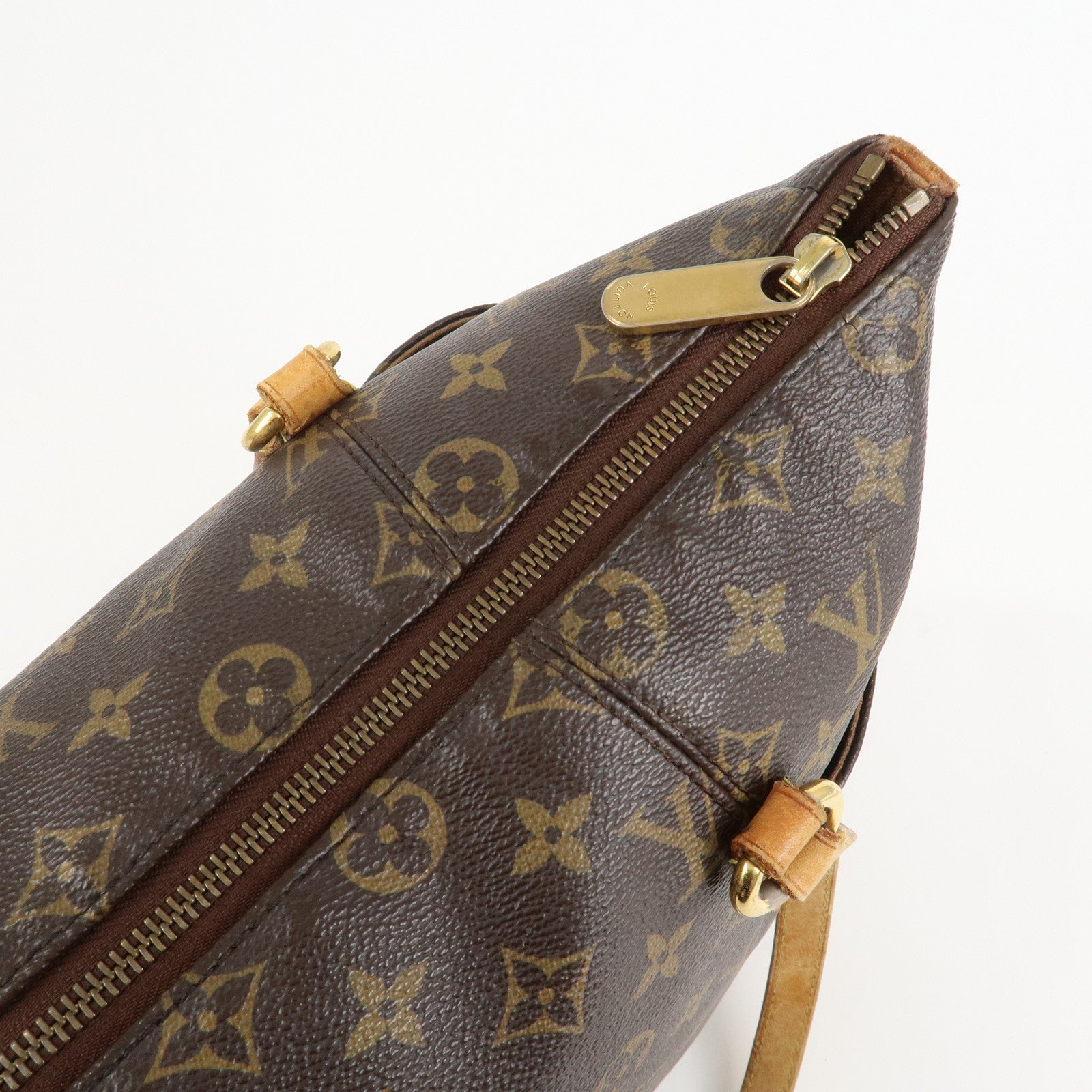 Louis Vuitton Monogram Totally MM Tote Bag Hand Bag M56689 Used