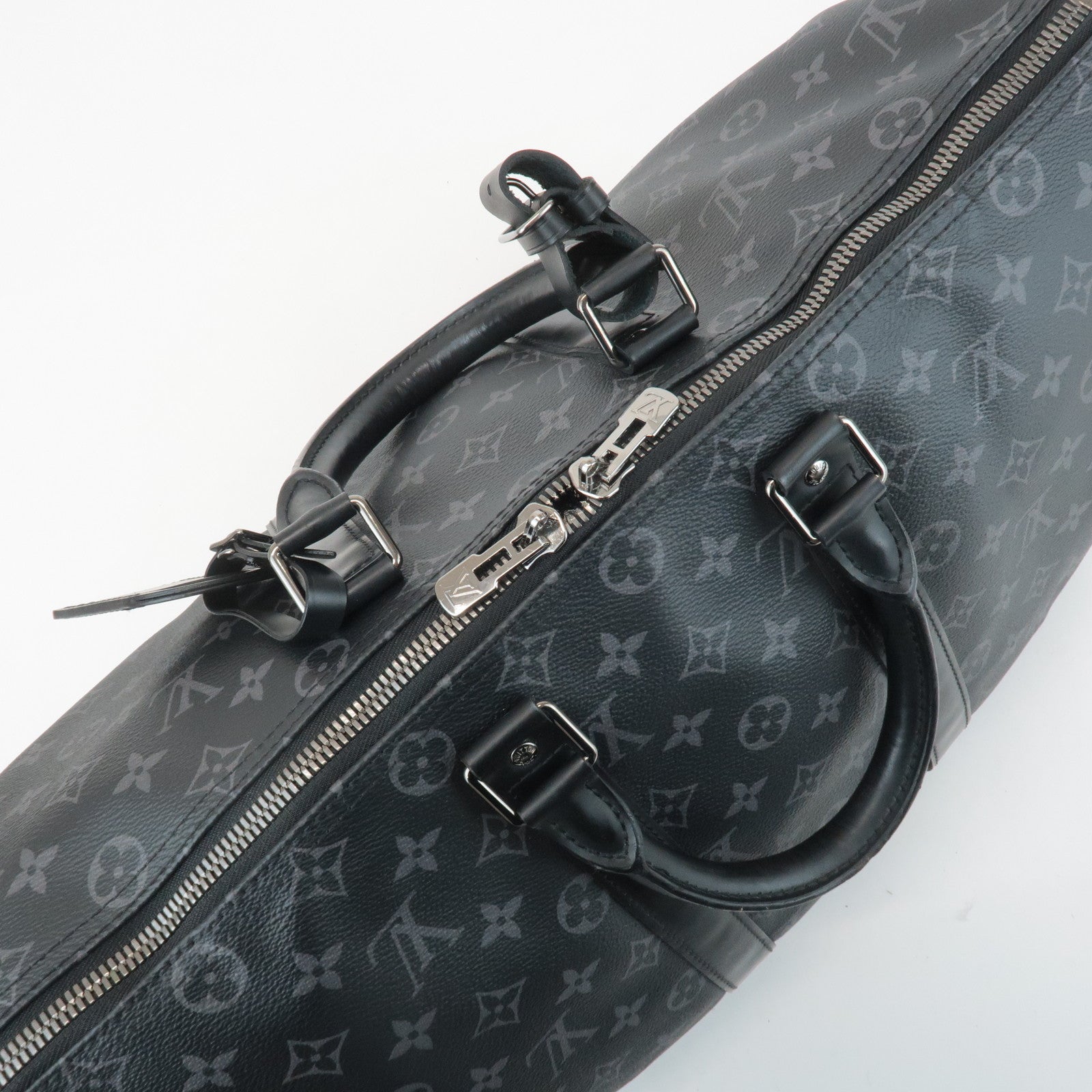 Louis Vuitton Monogram Eclipse Keep All Bandouliere 45 M40569 Used