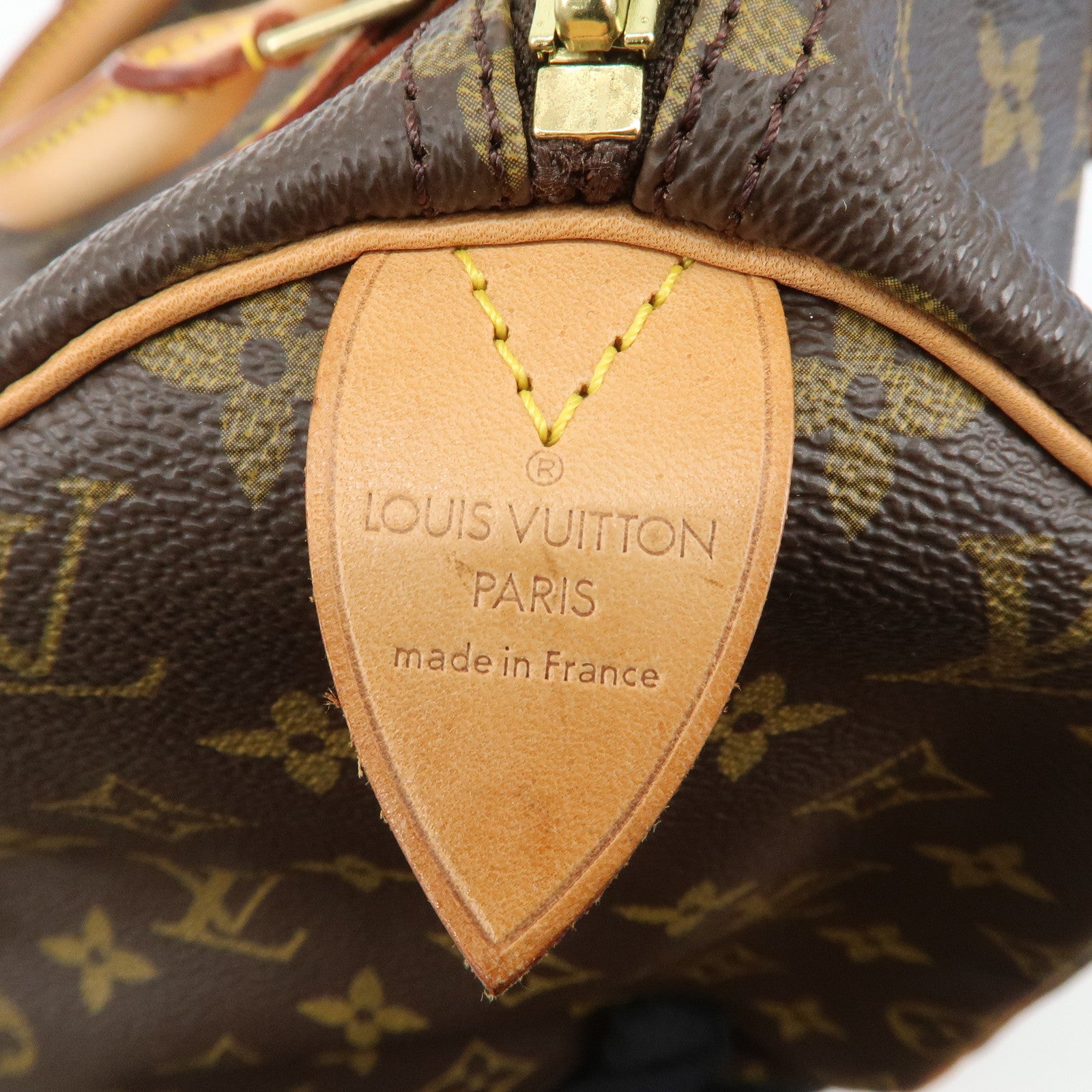 Louis Vuitton Monogram Speedy 30 Hand Bag Boston Bag M41526 Used