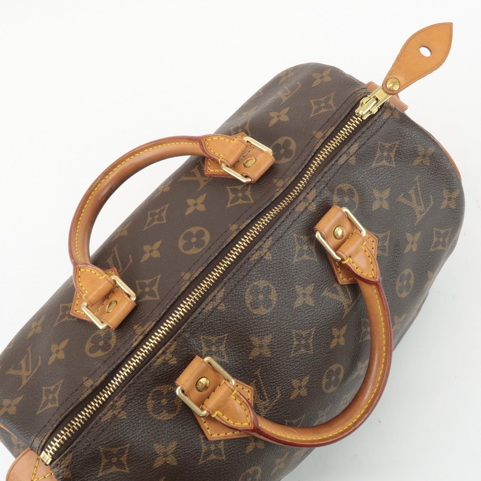 Louis Vuitton Monogram Speedy 30 Hand Bag Boston Bag M41108