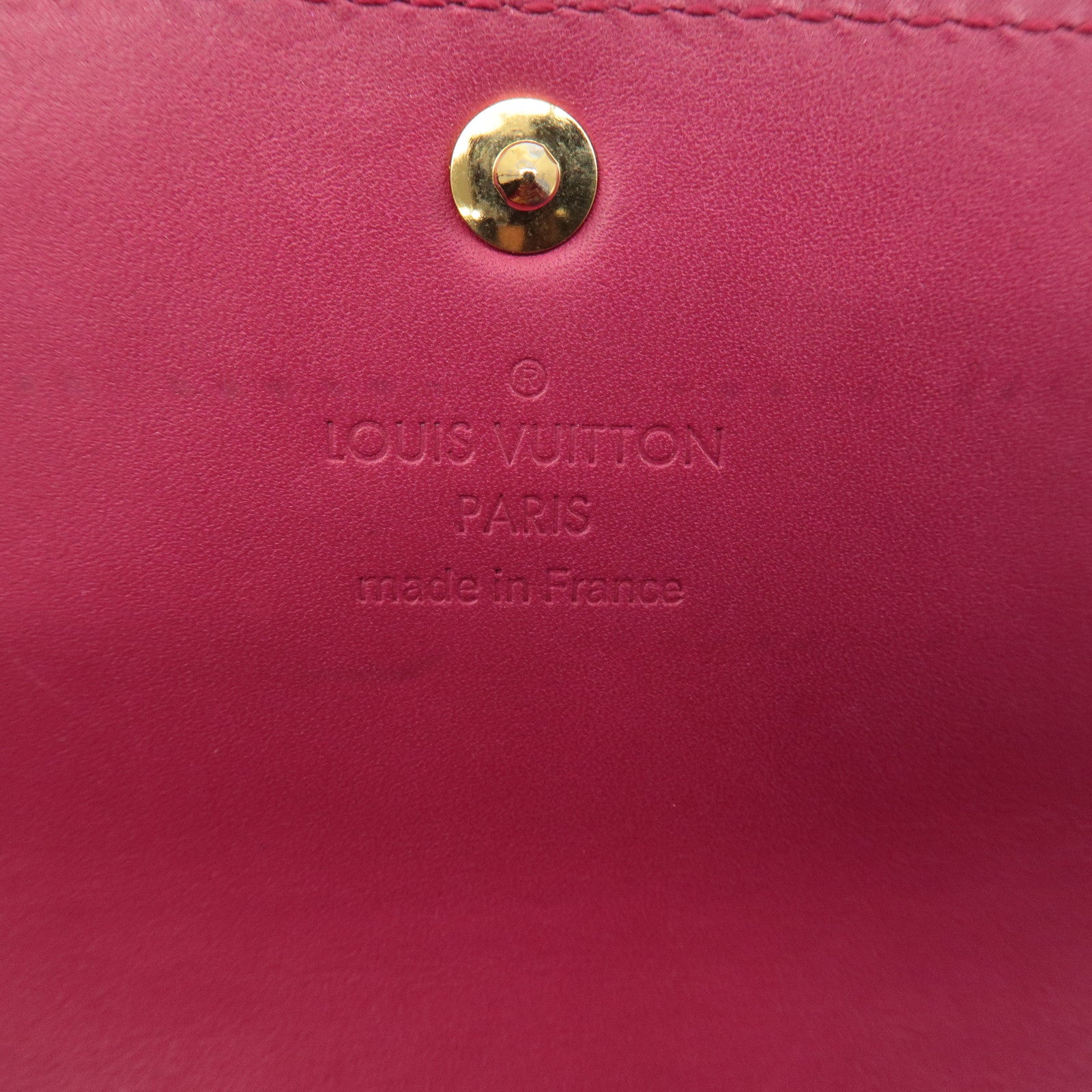 Louis Vuitton Monogram Vernis Portefeuille Sarah Wallet M91765