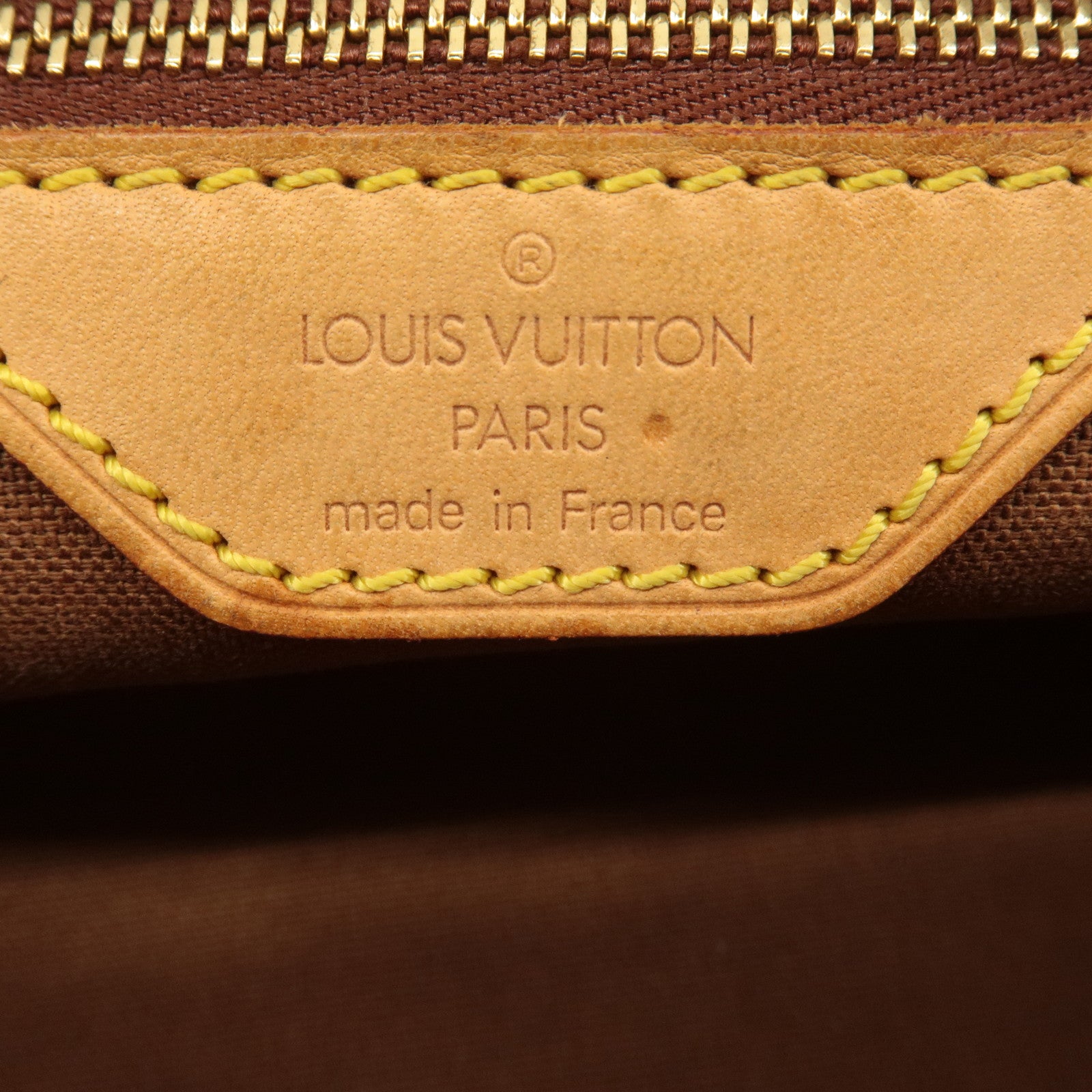 Louis Vuitton Monogram Trotteur Shoulder Bag Brown M51240