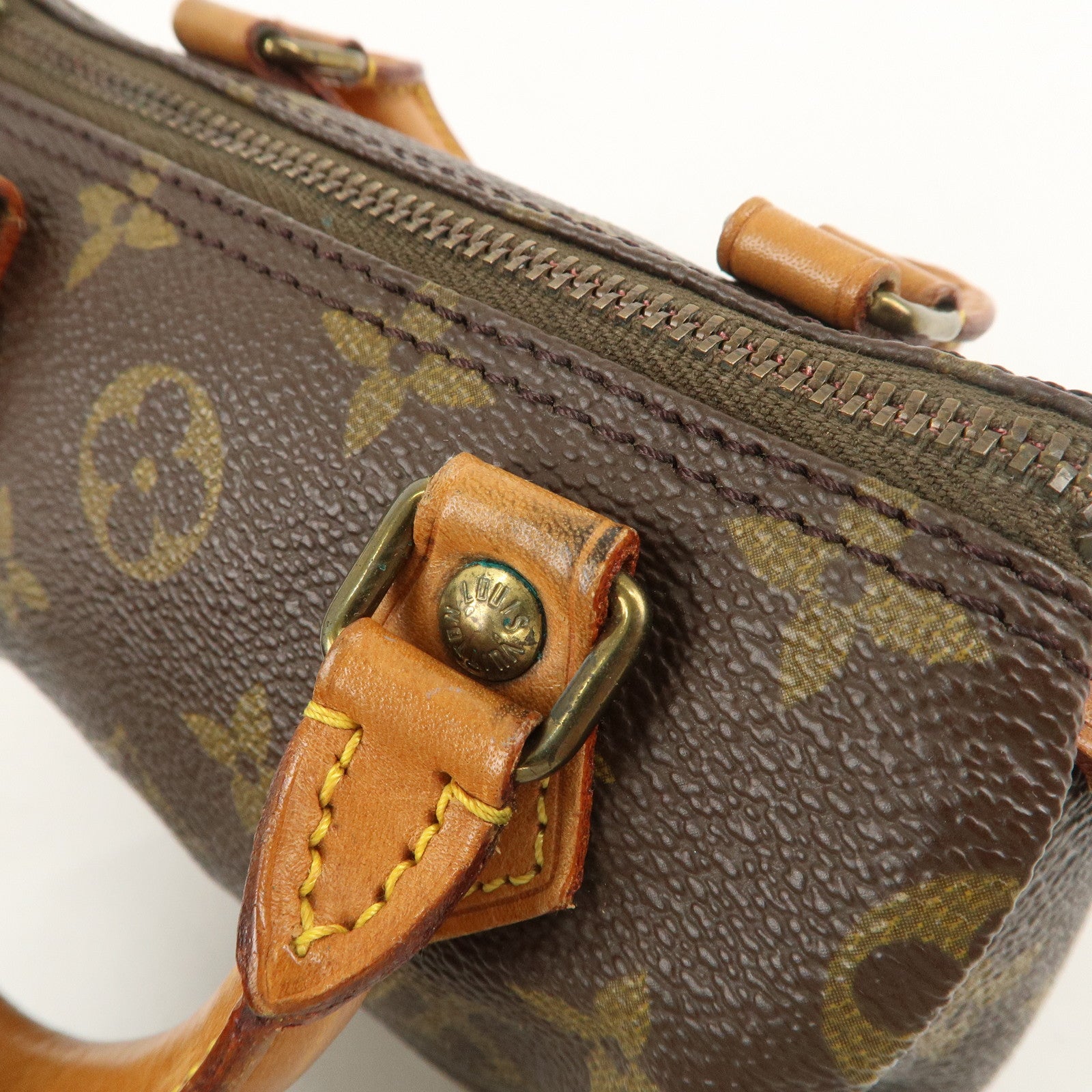 Louis Vuitton Monogram Mini Speedy 
Strap M41534 J75010