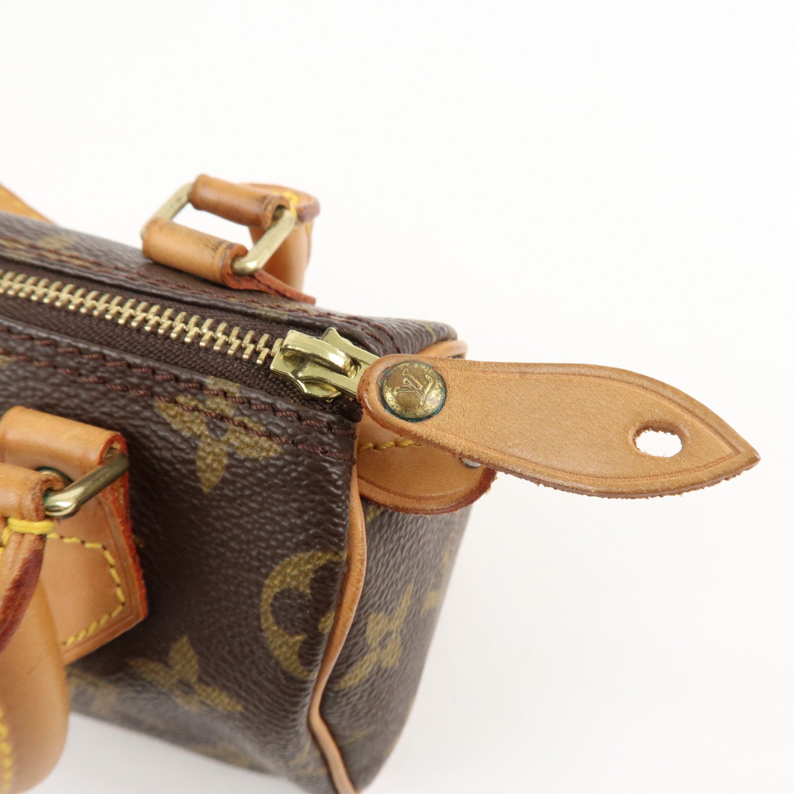 Louis Vuitton Monogram Mini Speedy 
Strap M41534 J75010