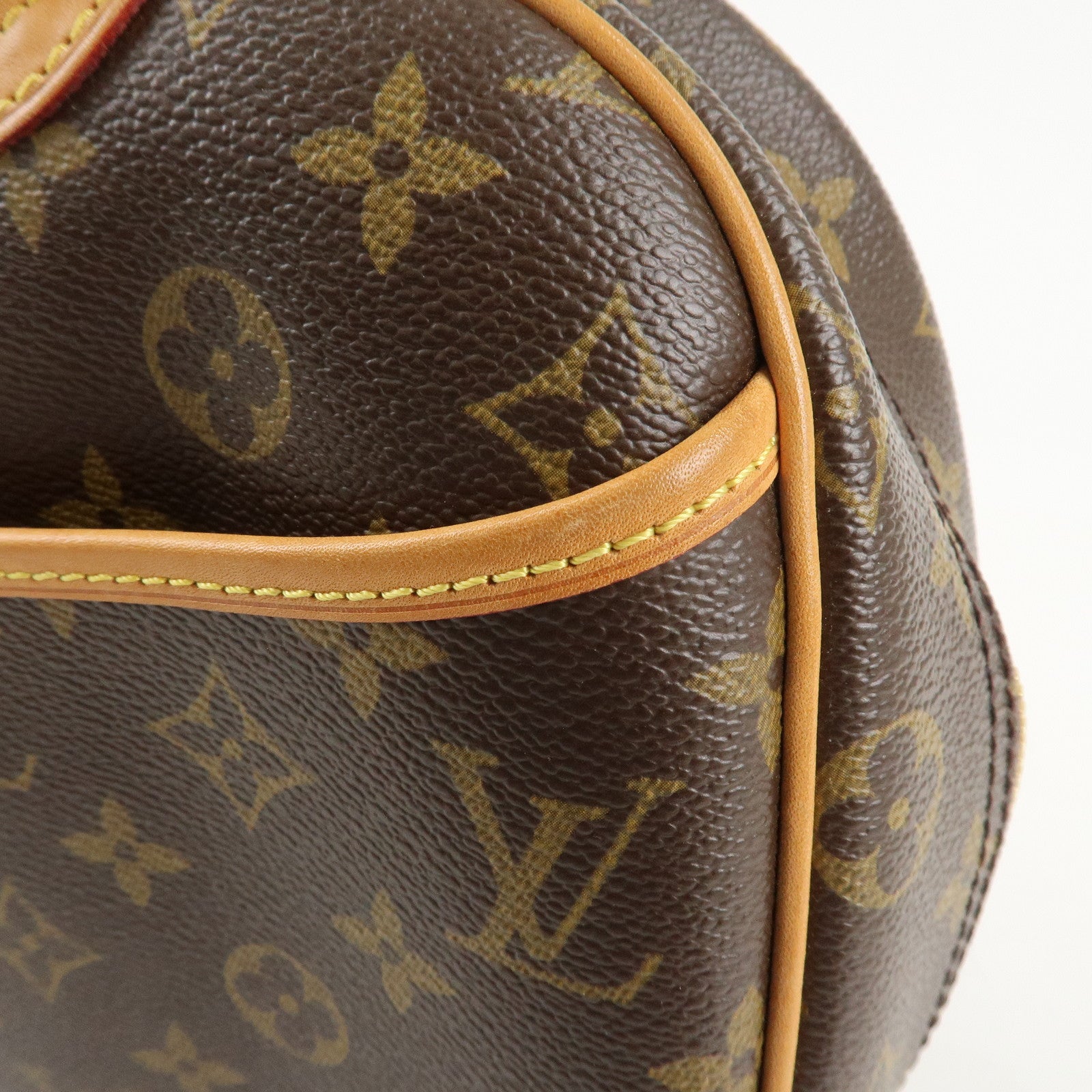 Louis Vuitton Monogram Trouville Hand Bag M42228 Used