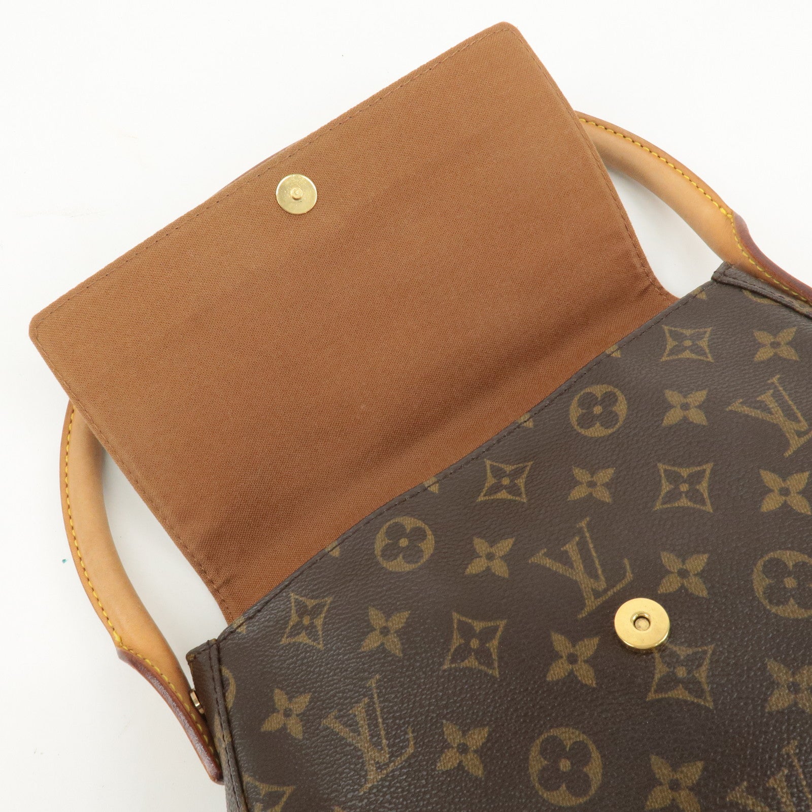 Louis Vuitton Monogram Mini Looping Shoulder Bag Hand Bag M51147 Used