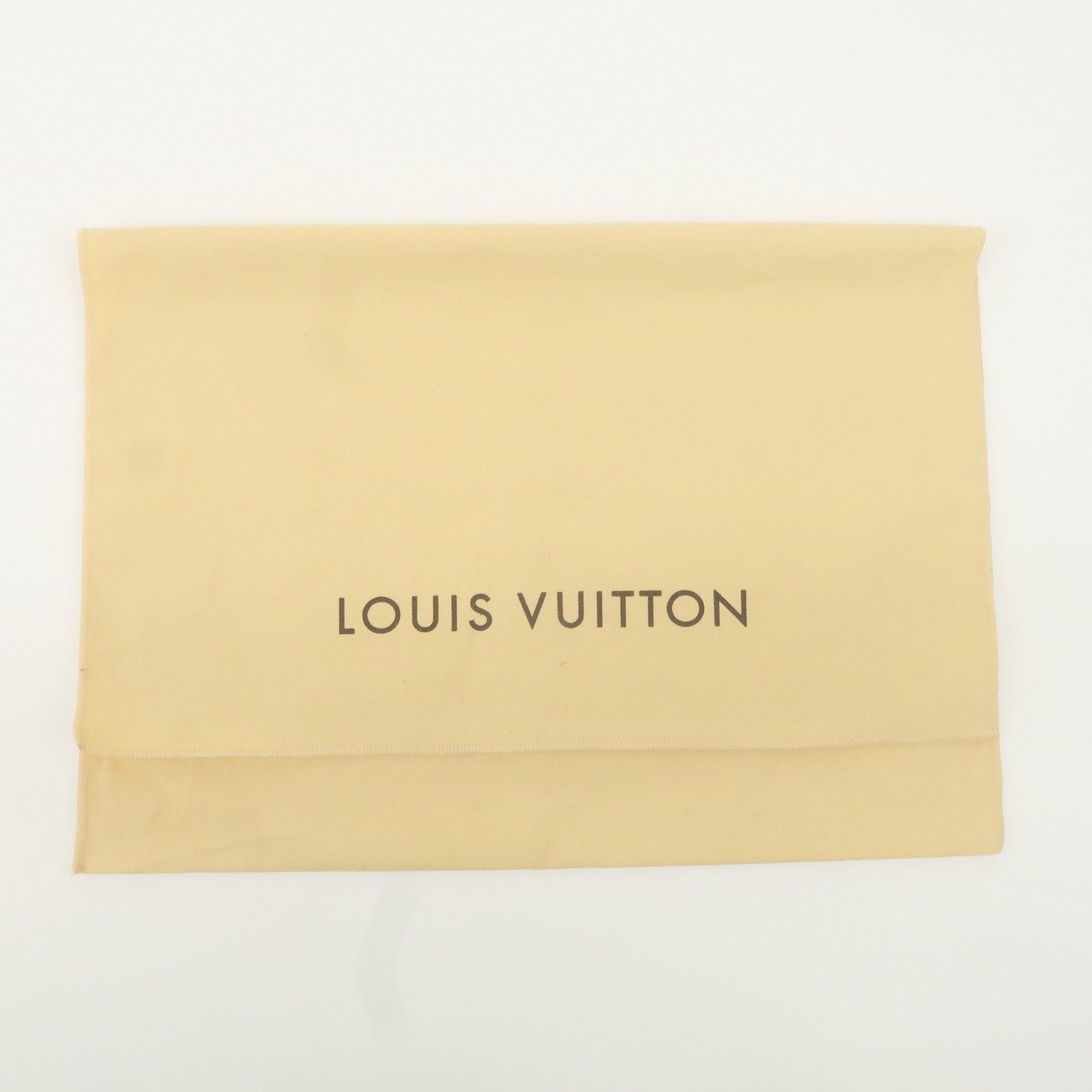 Louis Vuitton Set of 10 Dust Bag Storage Bag Beige Used