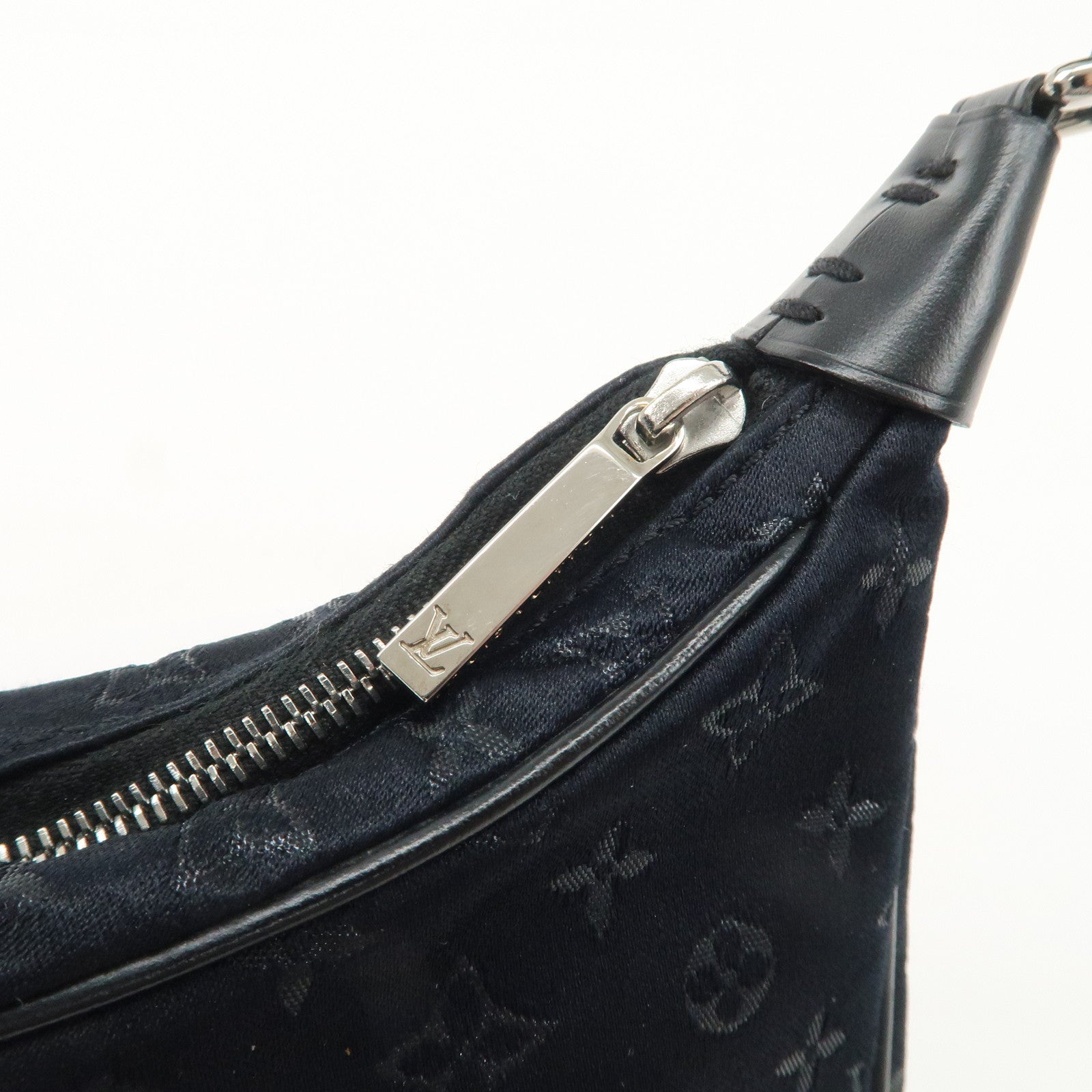 Louis Vuitton Monogram Satin Little Boulogne Hand Bag M92142