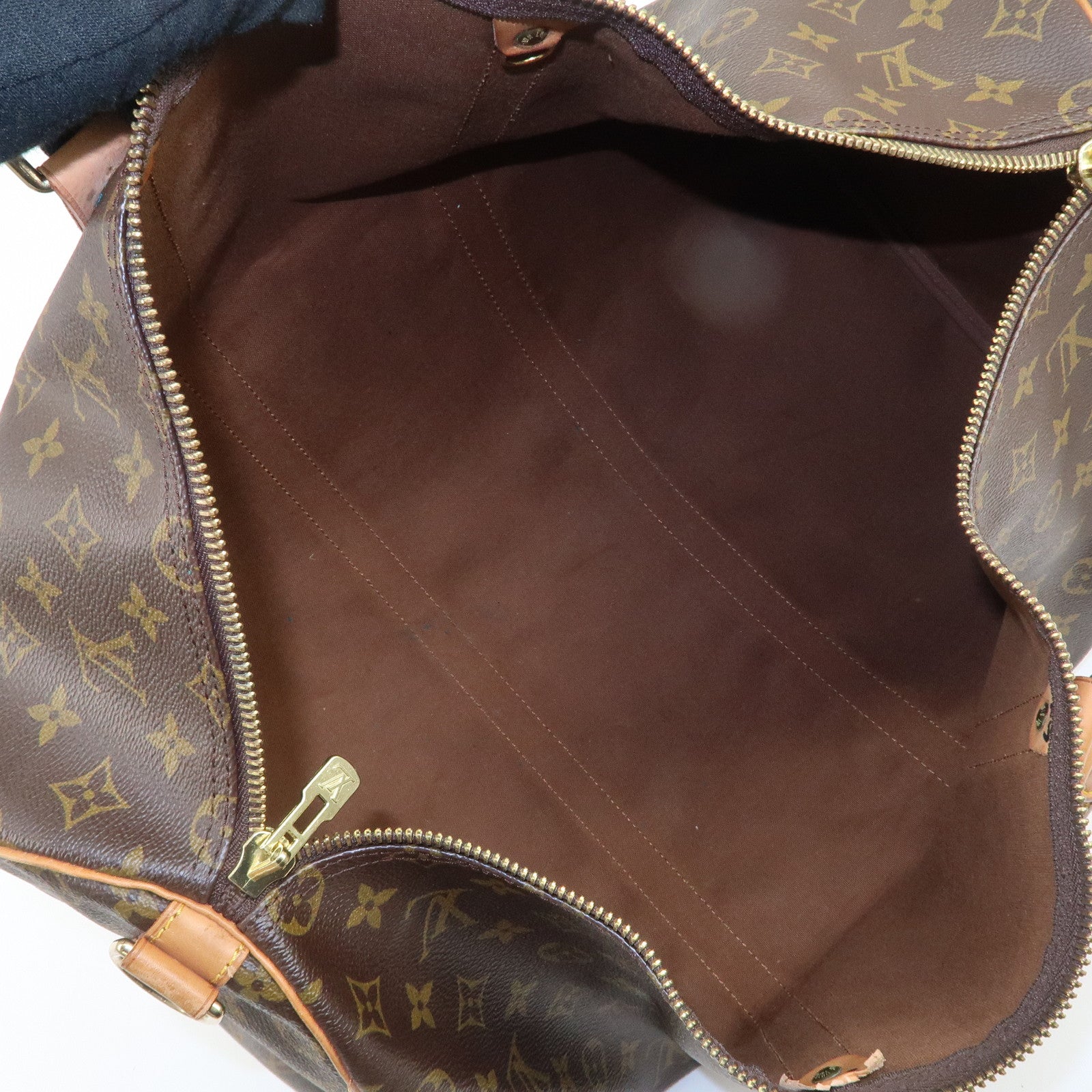 Louis Vuitton Monogram Keep All Bandouliere 50 Boston Bag M41416 Used