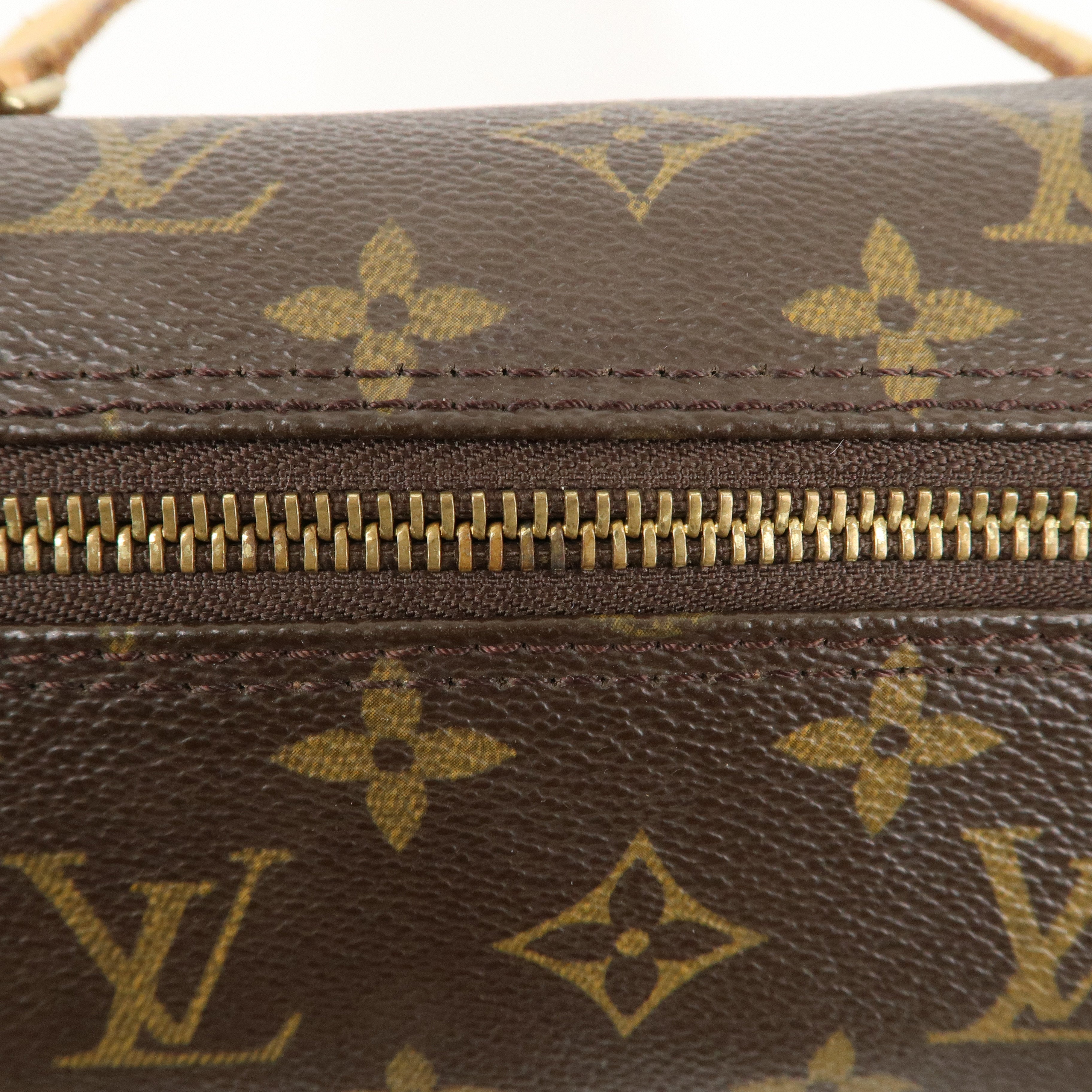 Louis Vuitton Monogram Papillon 26 Hand Bag New Style Brown M51385