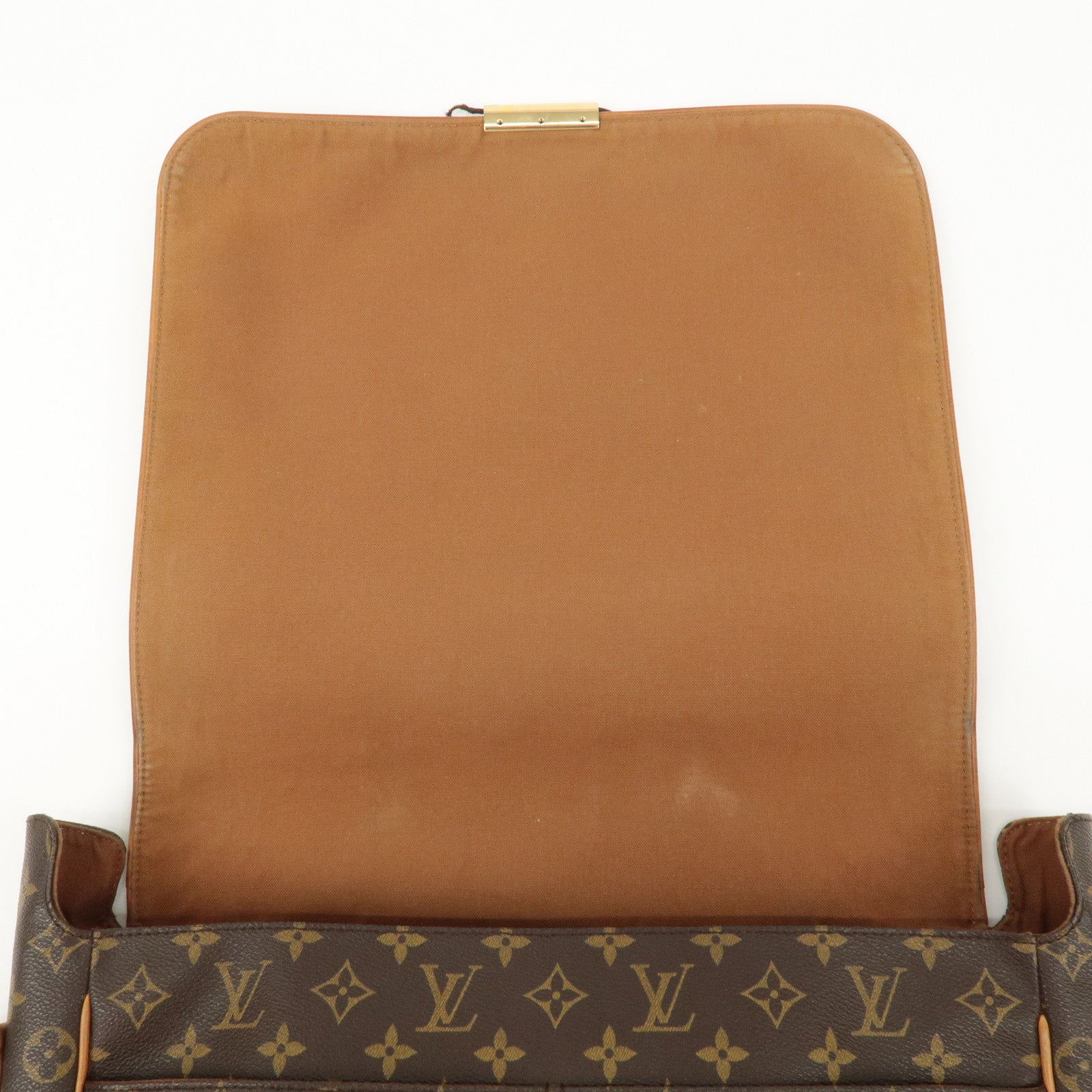 Louis Vuitton Monogram Abbesses Messenger Bag Brown M45257 Used