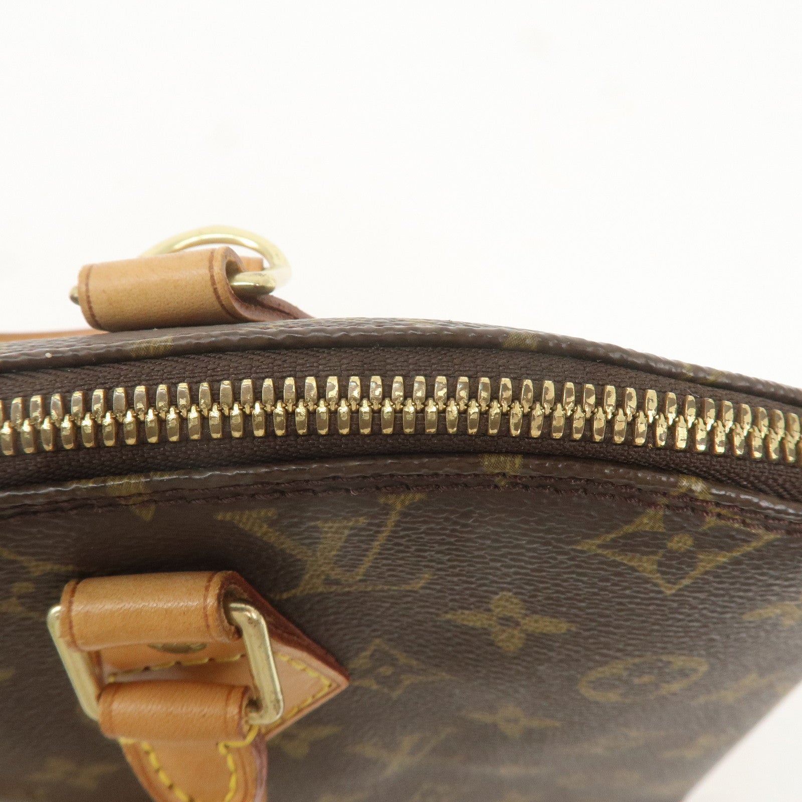 Louis Vuitton Monogram Alma Hand Bag Brown M51130