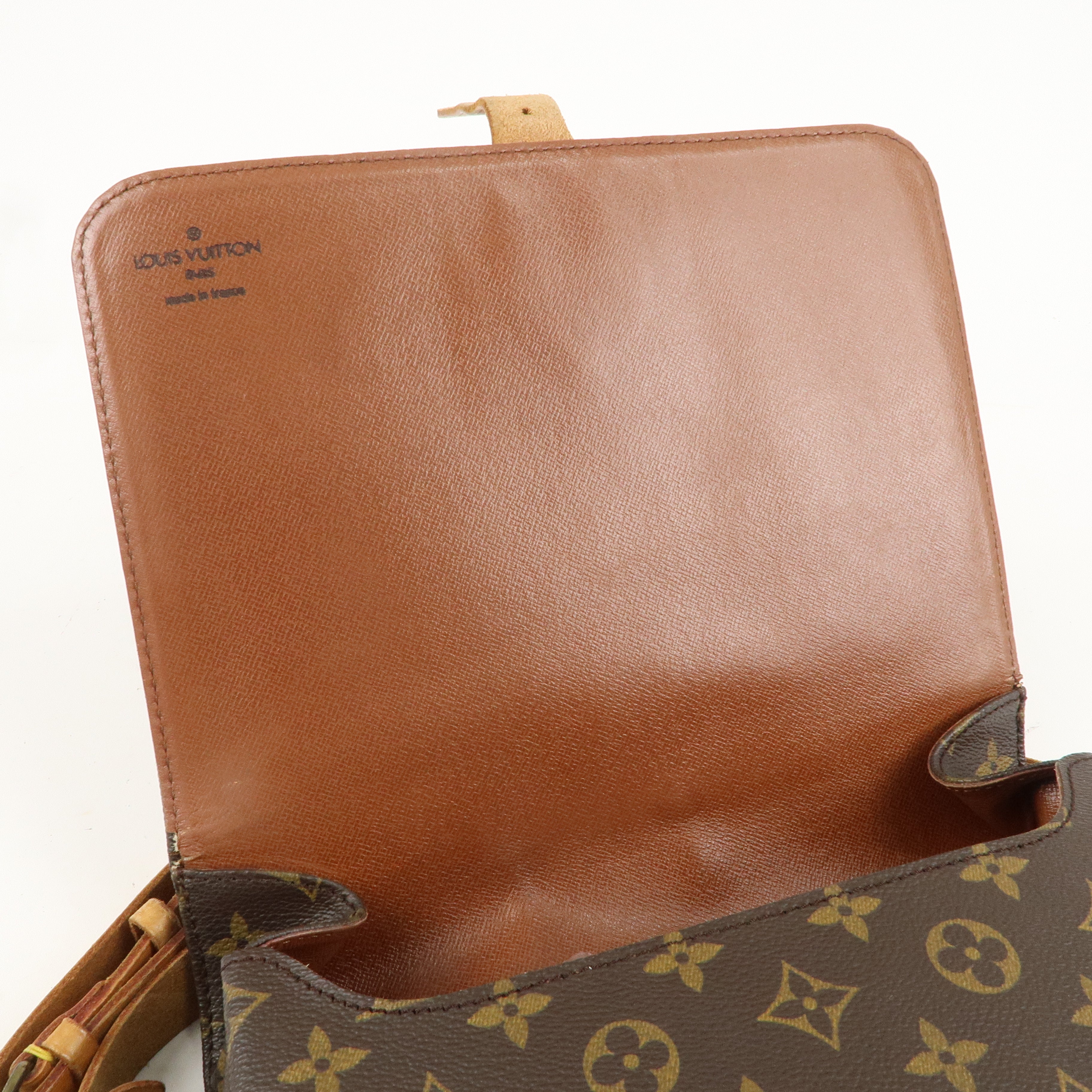 Louis Vuitton Monogram Cartouchiere 26 Shoulder Bag M51252