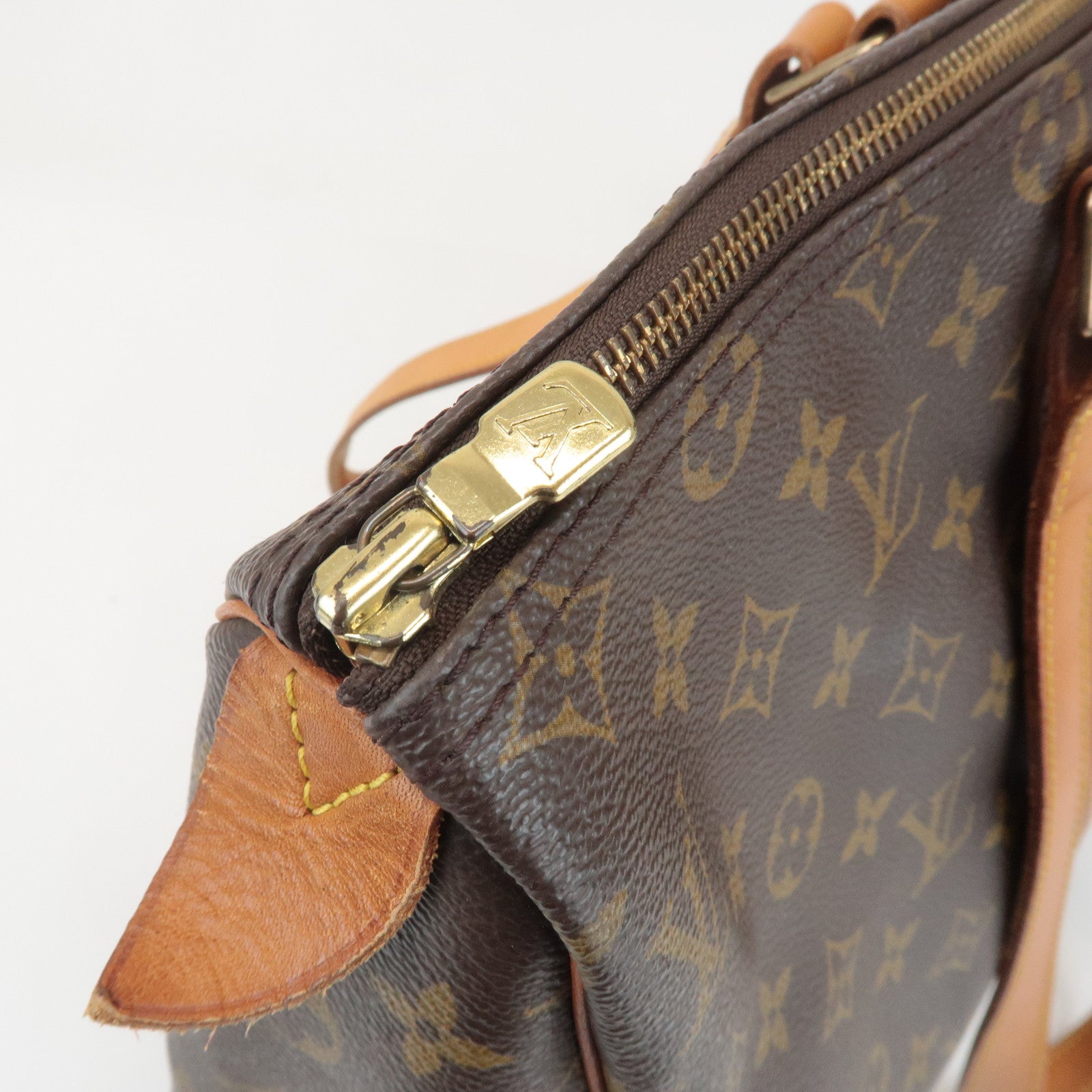 Louis Vuitton Monogram Flanerie 45 Shoulder Bag Brown M51115 Used