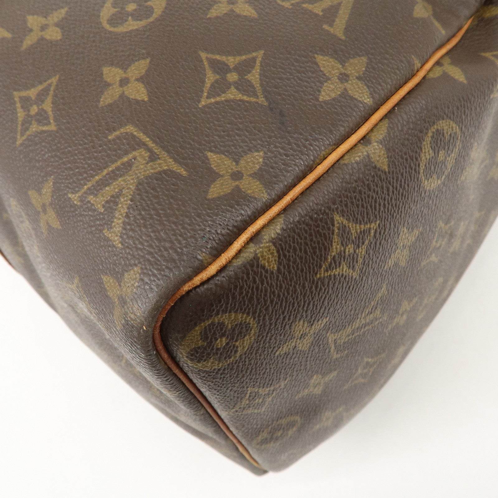 Louis Vuitton Monogram Keep All 45 Boston Bag Brown M41428 Used