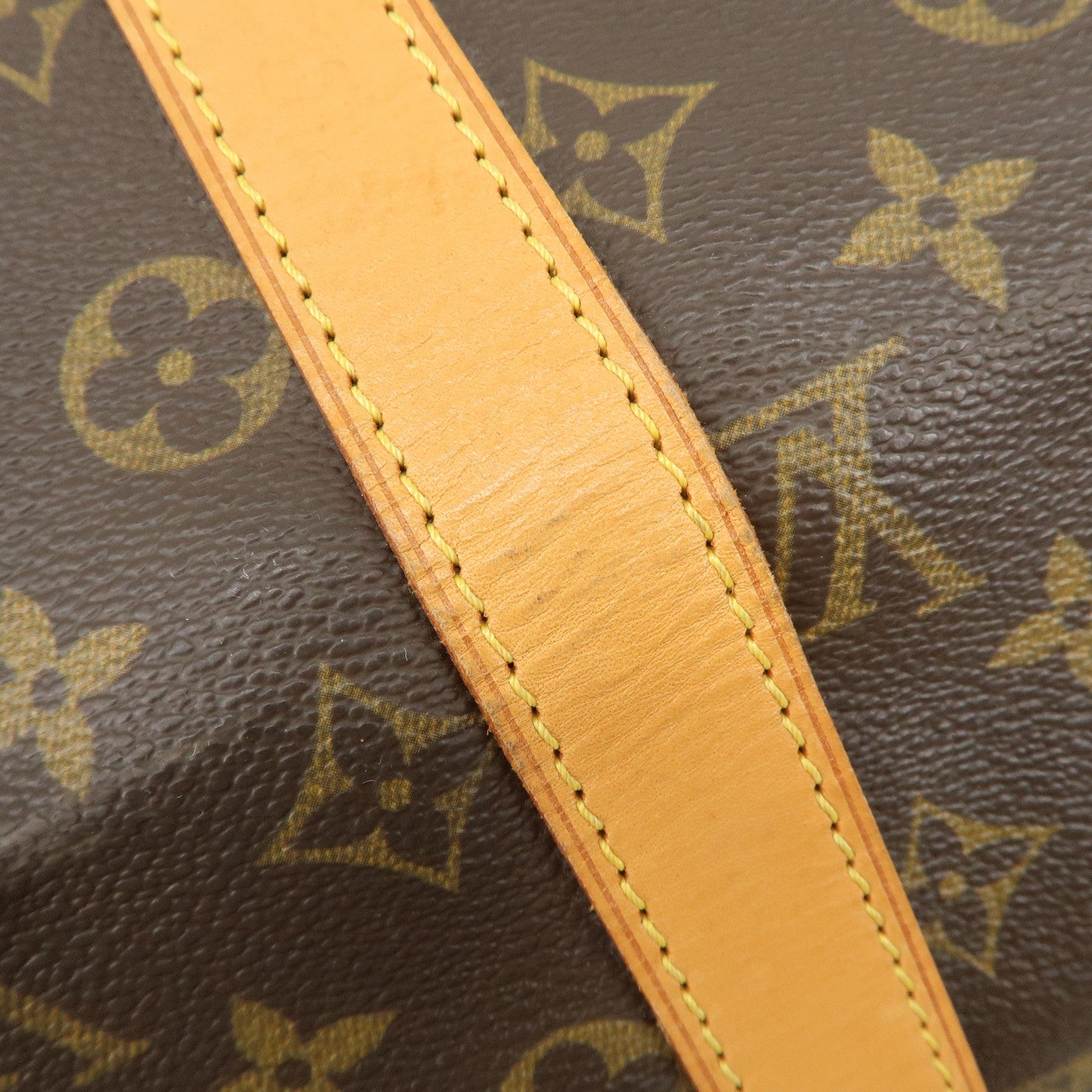 Louis Vuitton Monogram Keep All 45 Boston Bag Brown M41428 Used