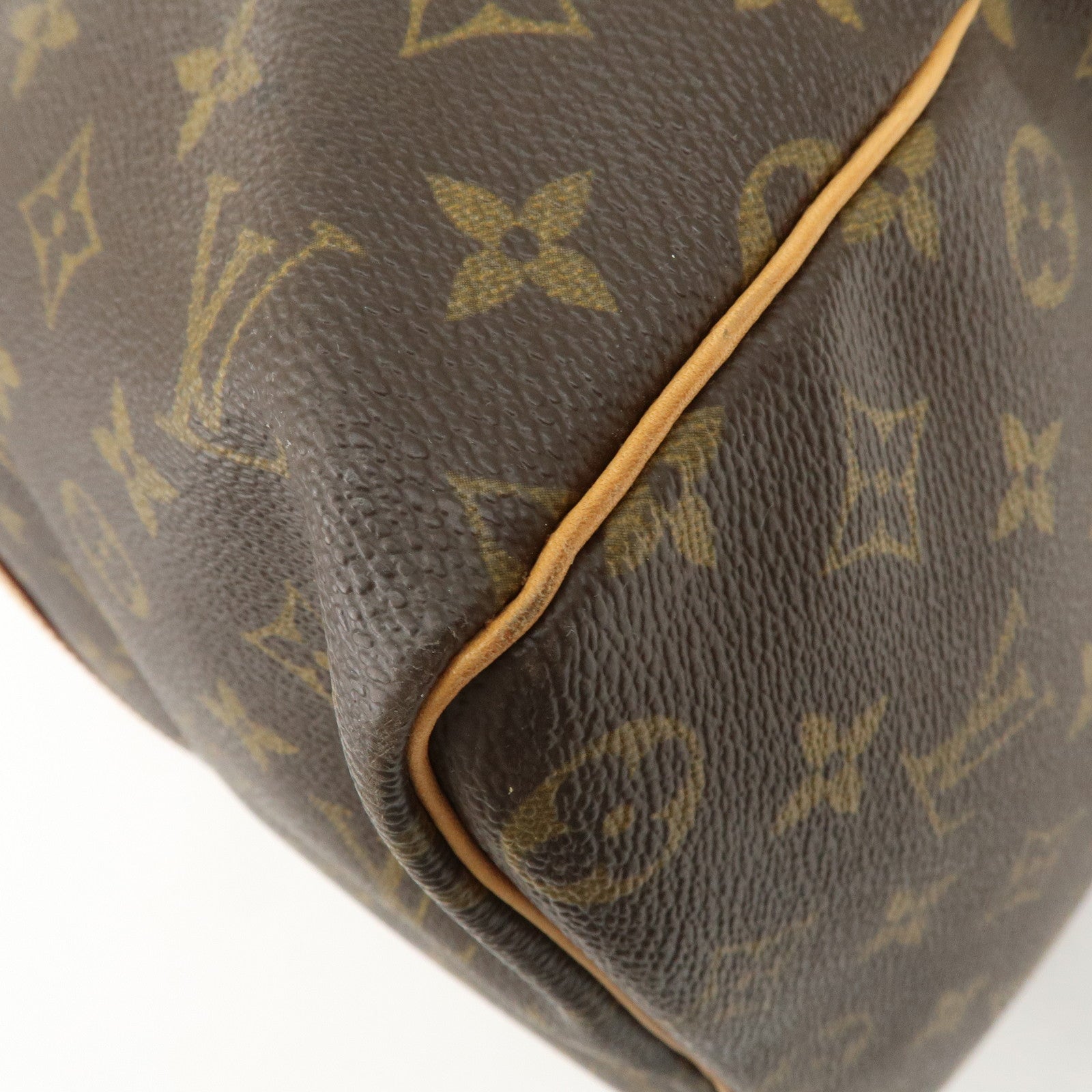 Louis Vuitton Monogram Keep All 45 Boston Bag Brown M41428 Used