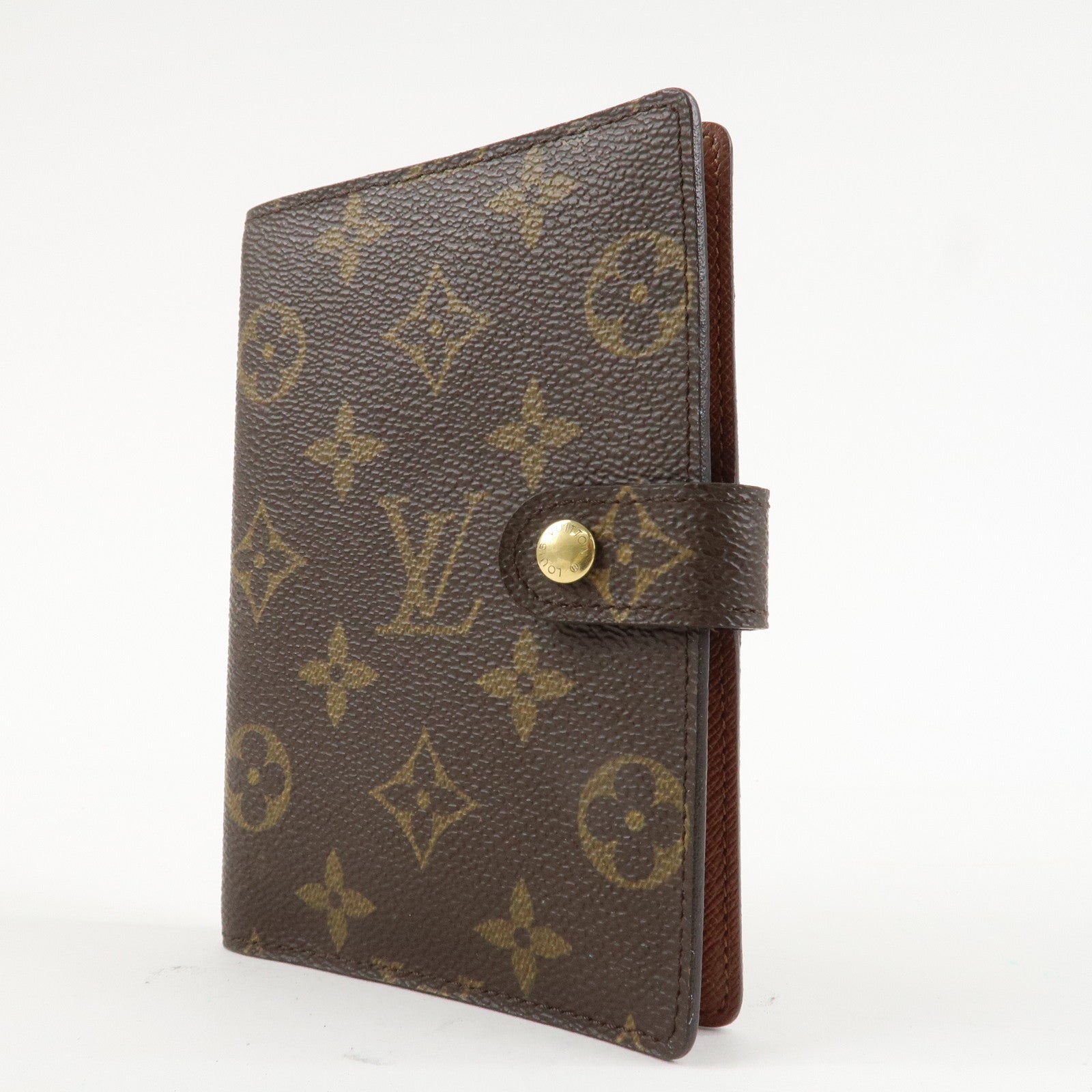 Louis Vuitton Monogram Agenda PM Planner Cover Brown SP0052