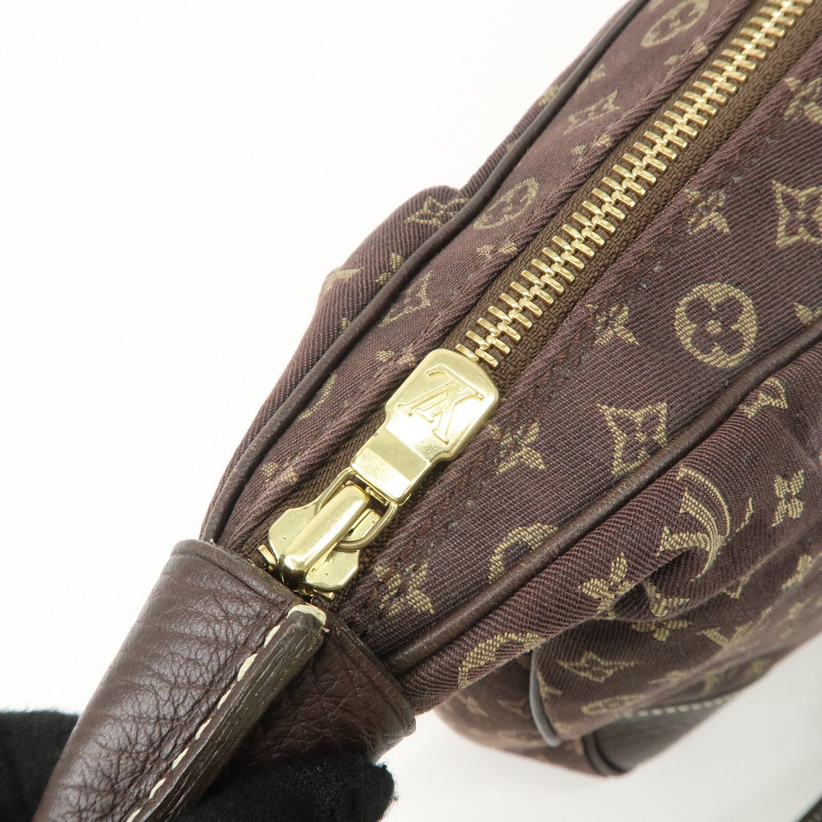 Louis Vuitton Monogram Mini Lin Boulogne Shoulder Bag Ebene M95225