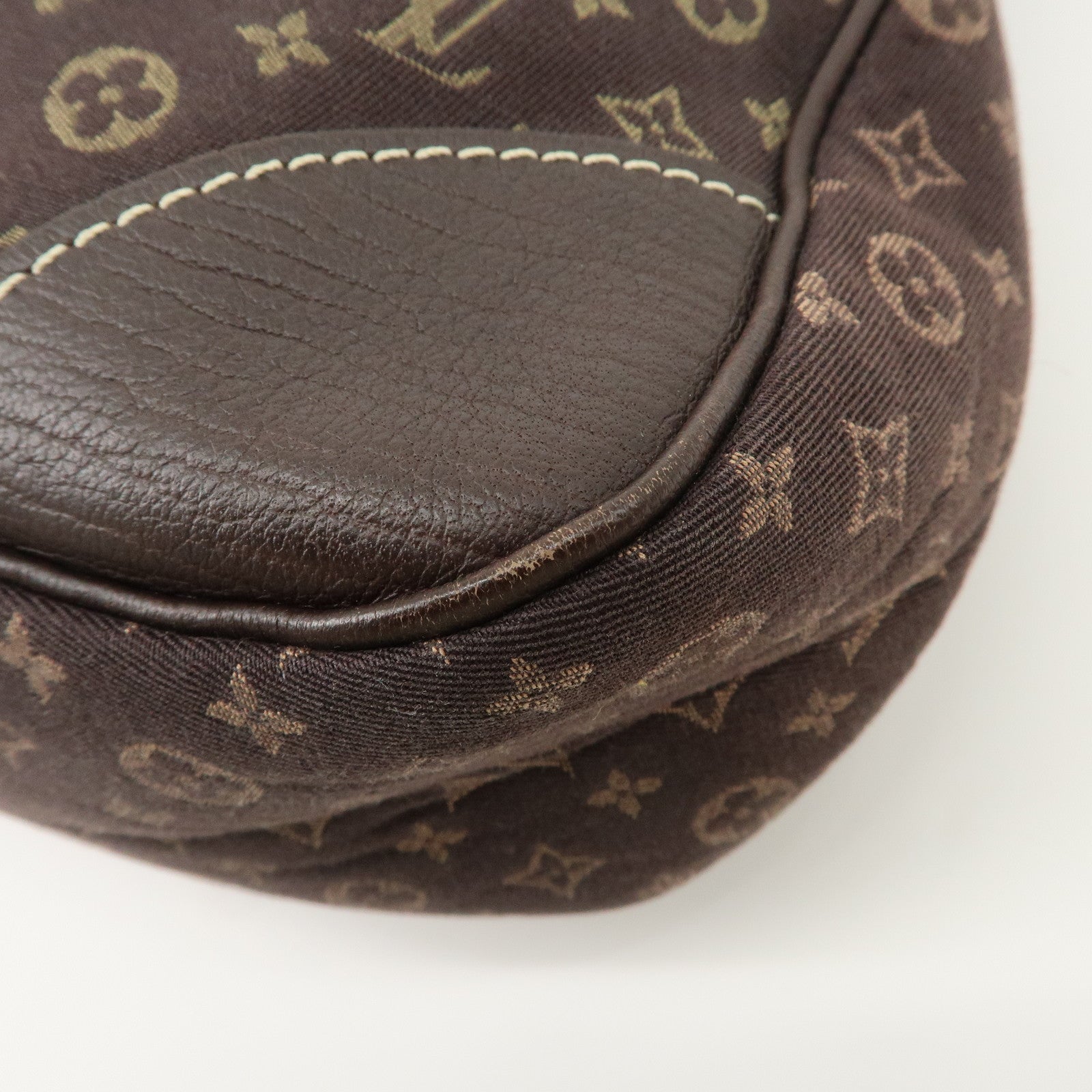 Louis Vuitton Monogram Mini Lin Boulogne Shoulder Bag Ebene M95225