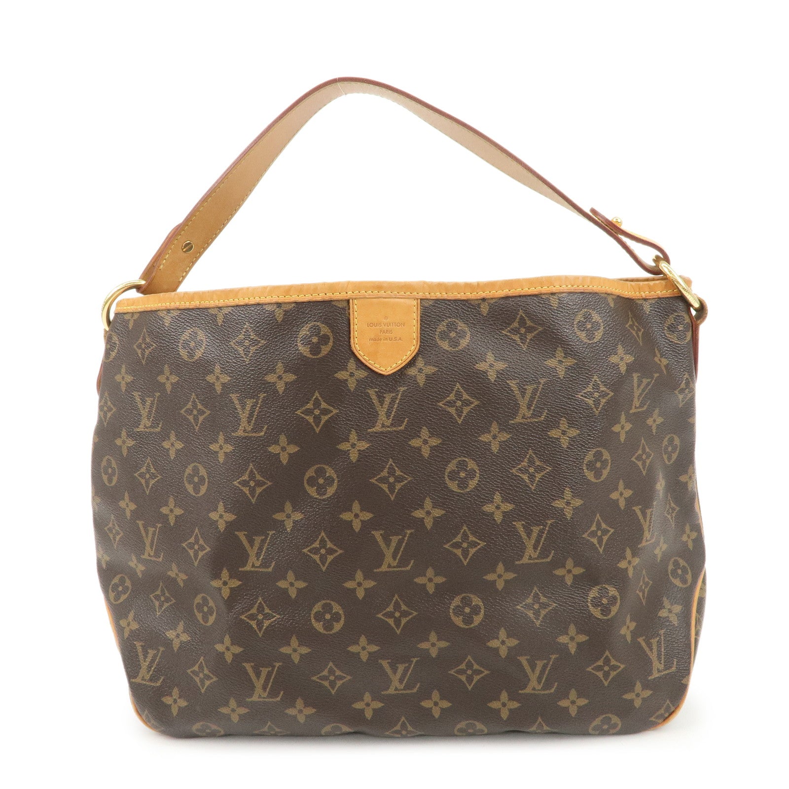 Louis Vuitton Monogram Delightful PM Shoulder Brown Shoulder Bag M40352 Used