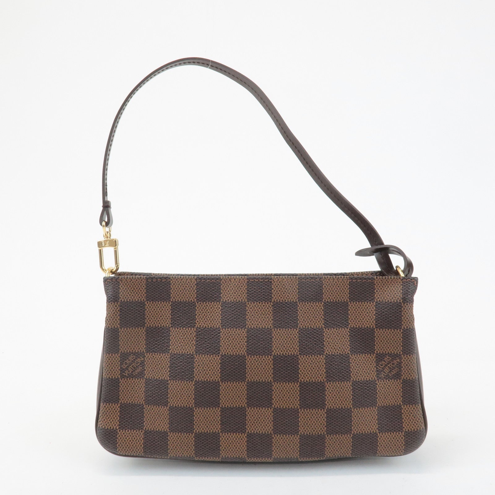 Louis Vuitton Damier Navona Accessoires Pouch Hand Bag Brown N51983