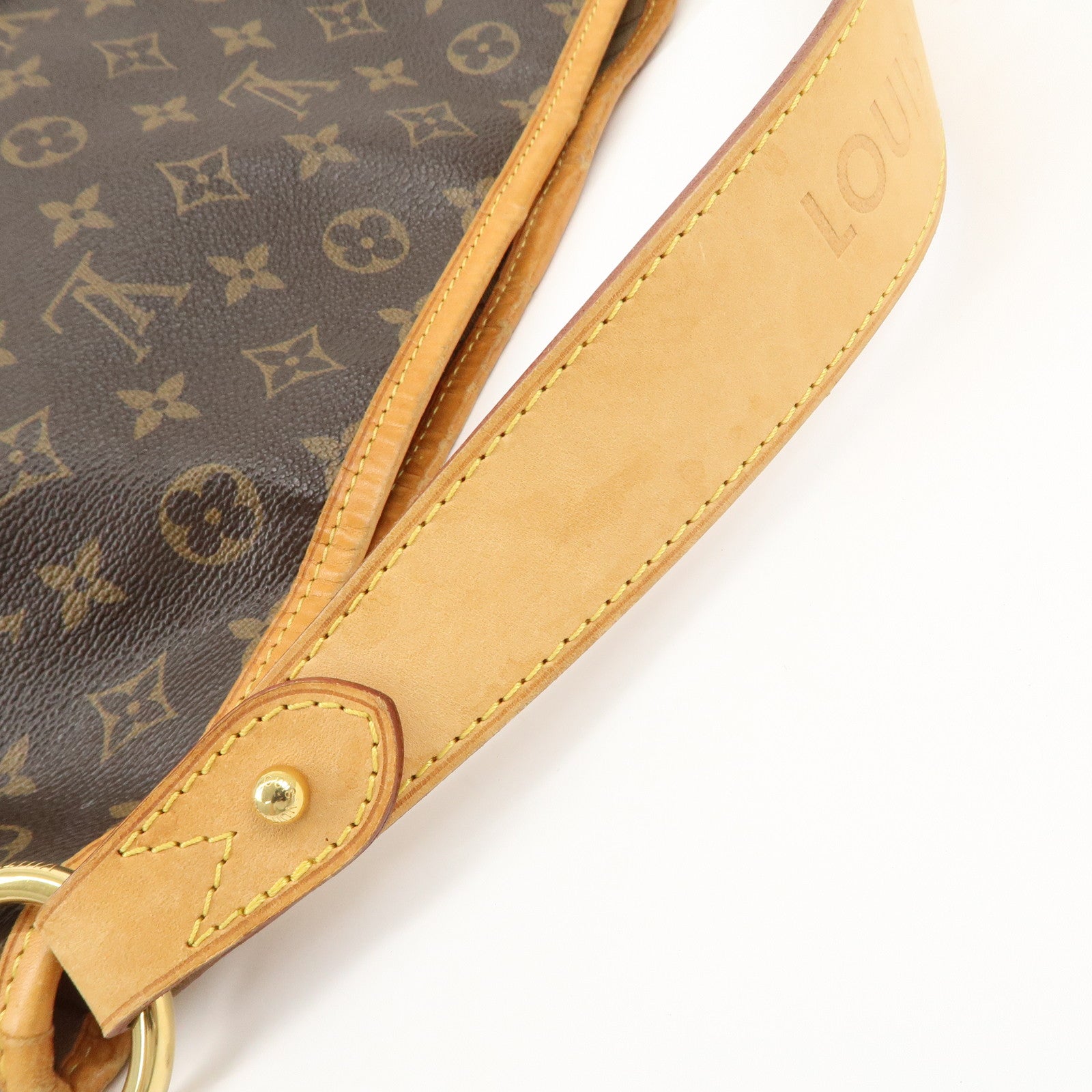 Louis Vuitton Monogram Delightful PM Shoulder Brown Shoulder Bag M40352 Used