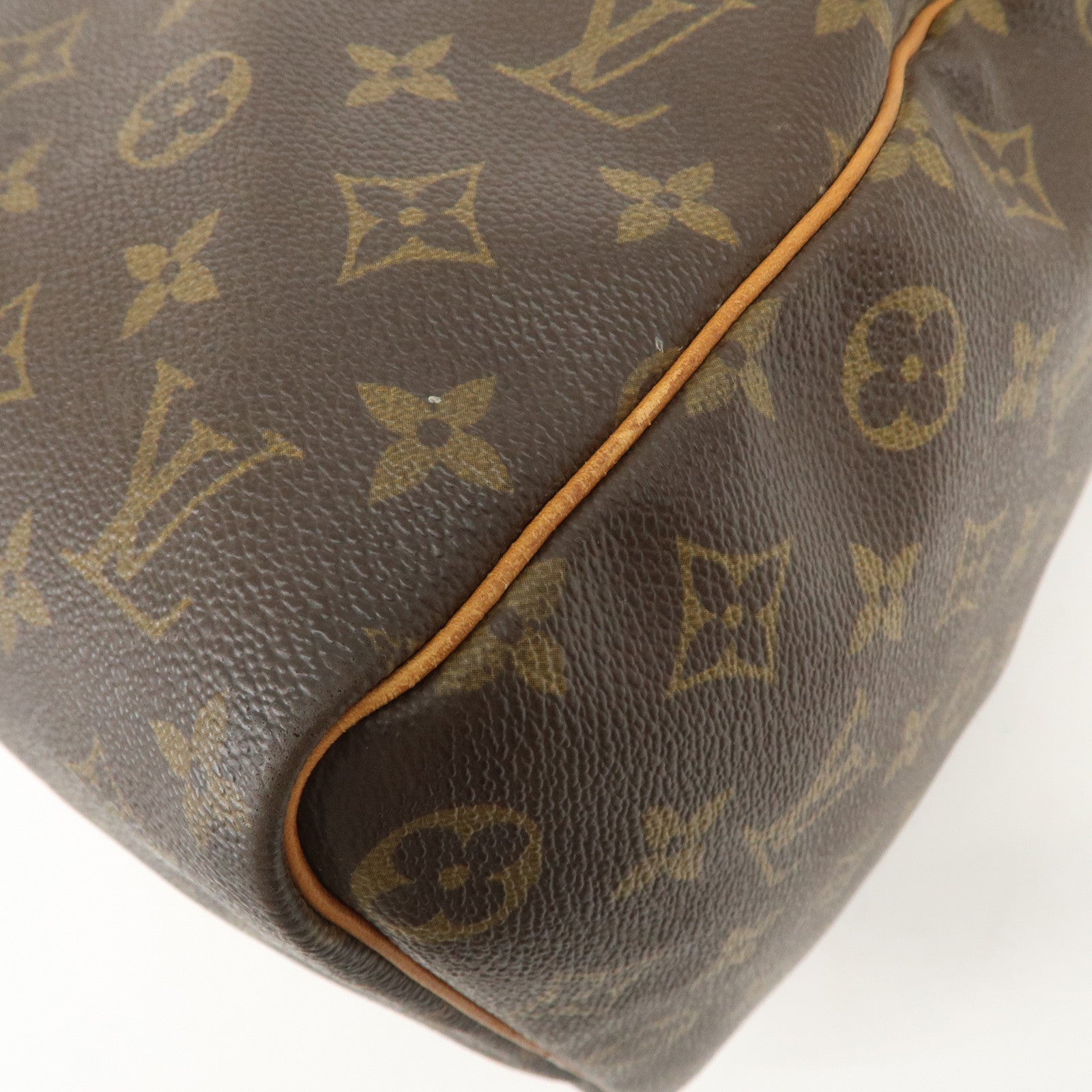 Louis Vuitton Monogram Keep All 45 Boston Bag Brown M41428 Used