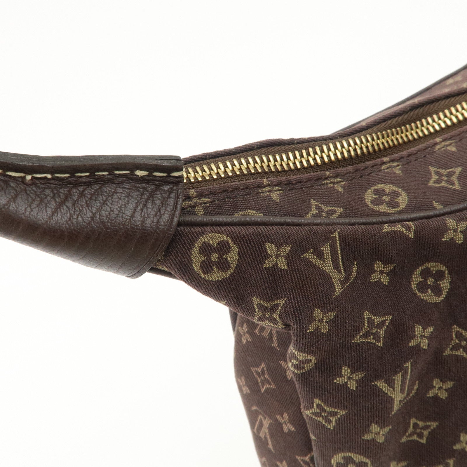 Louis Vuitton Monogram Mini Lin Boulogne Shoulder Bag Ebene M95225