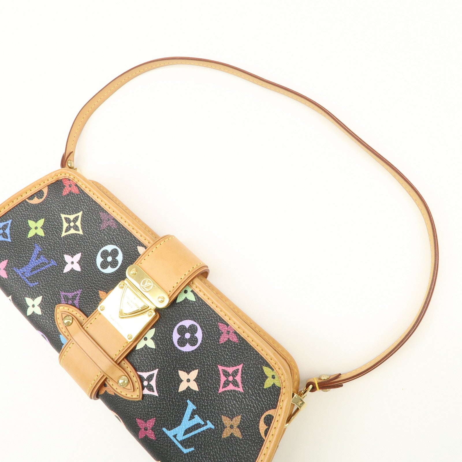 Louis Vuitton Monogram Multi Color Shirley Shoulder Bag Hand Bag M40050