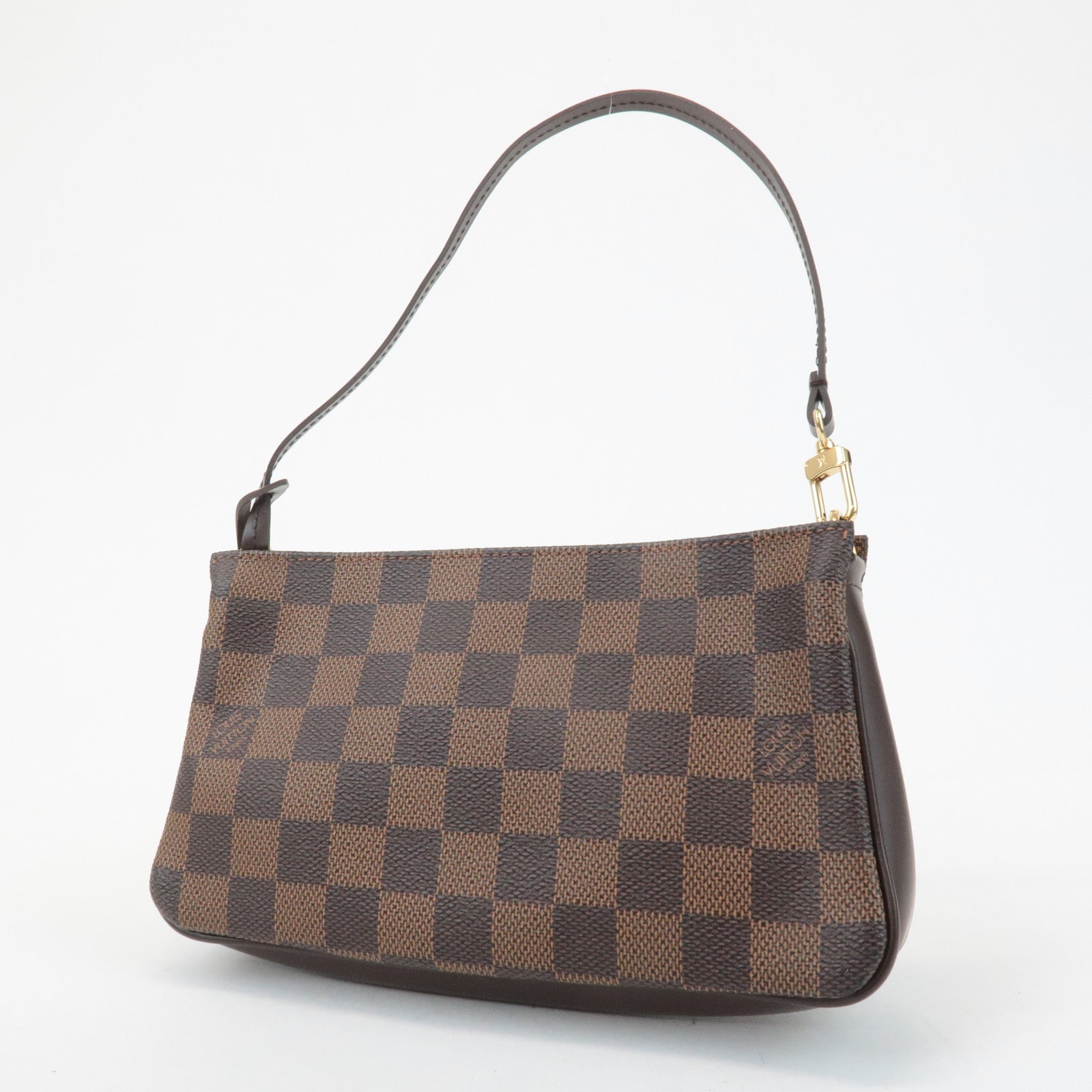 Louis Vuitton Damier Navona Accessoires Pouch Hand Bag Brown N51983