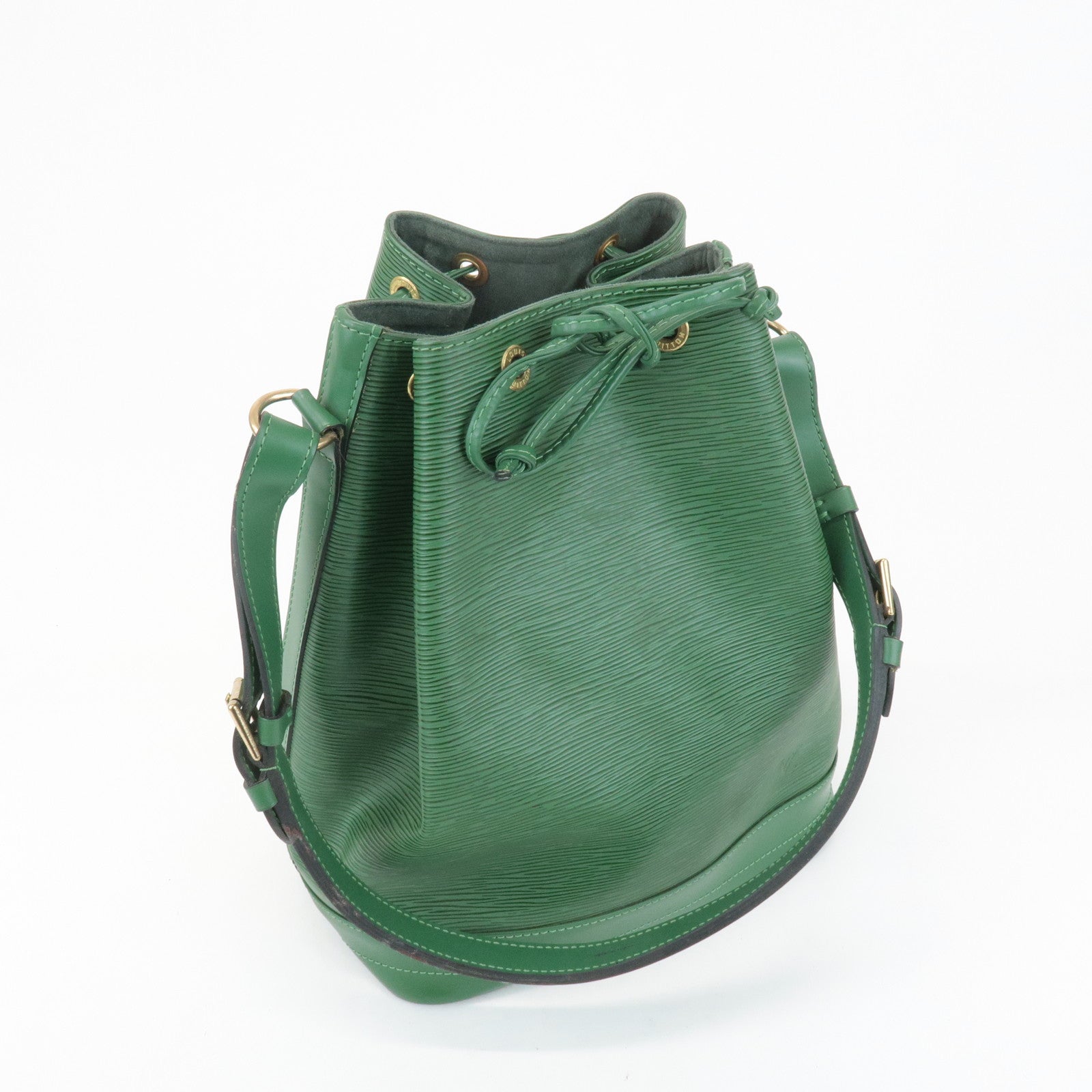 Louis Vuitton Epi Petit Noe Leather Shoulder Bag Borneo Green M44104