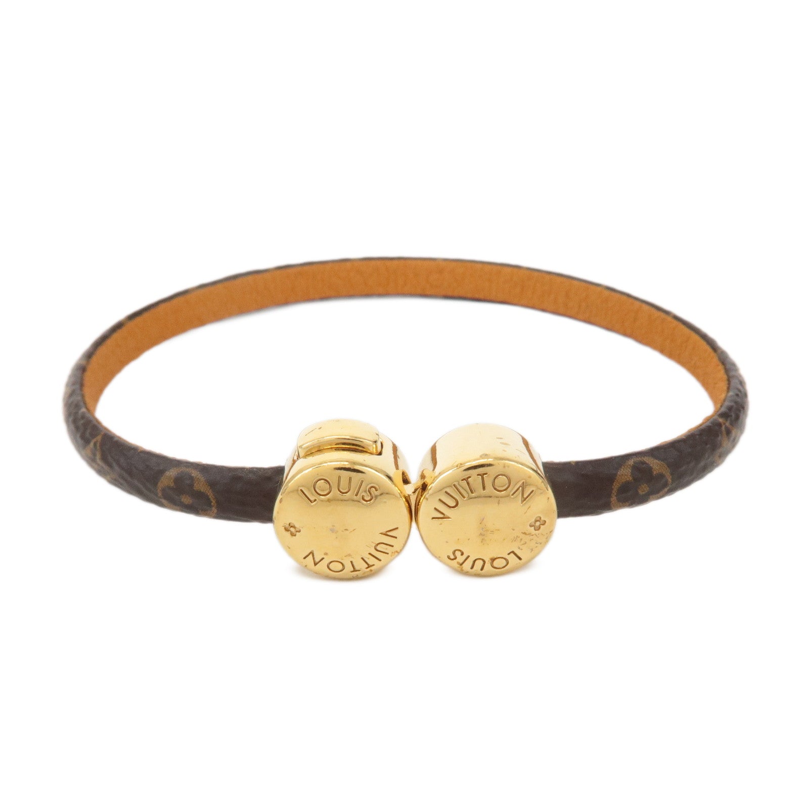 Louis Vuitton Monogram Canvas Hysteric Mini Bracelet M6407E