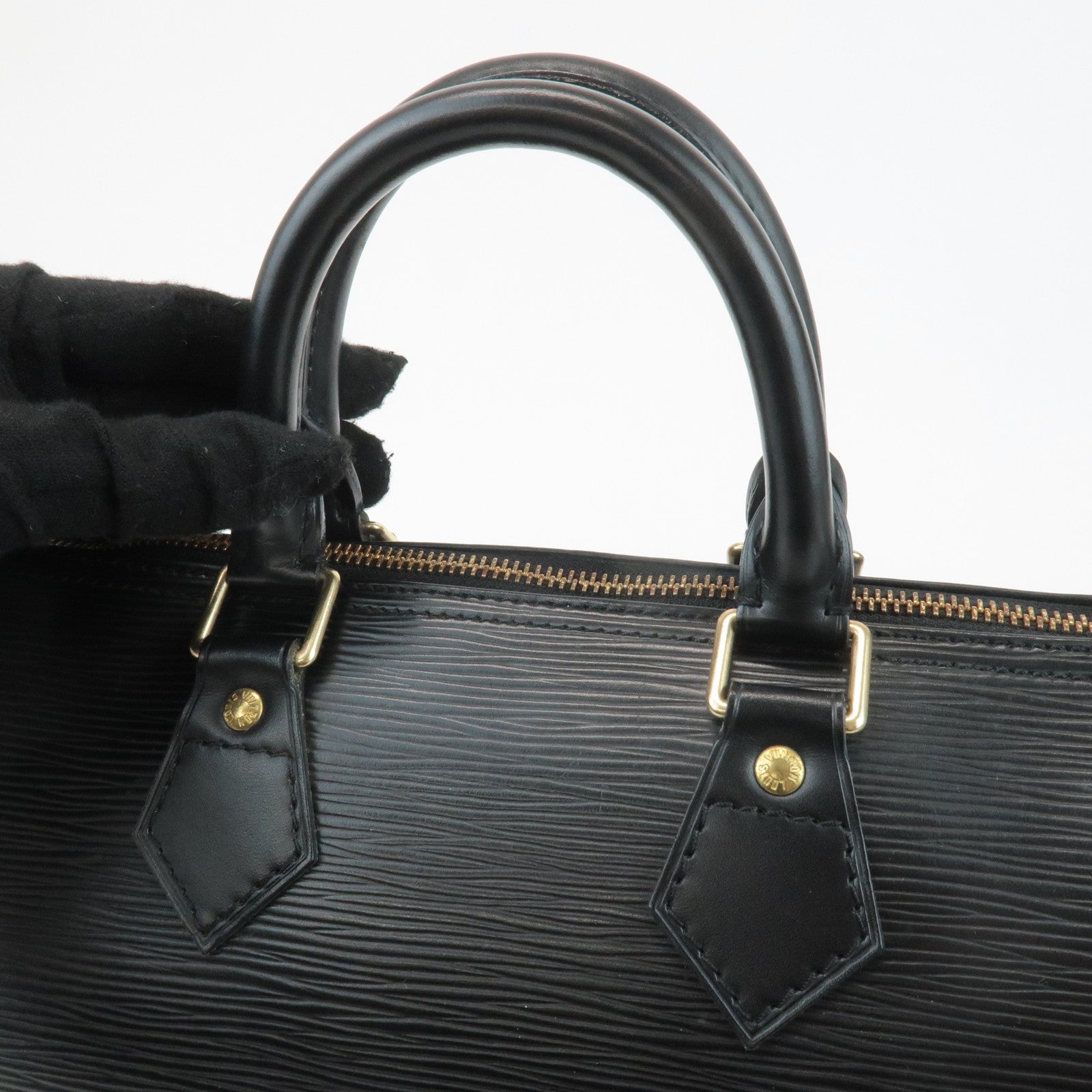 Louis Vuitton Epi Speedy 25 Boston Bag Hand Bag Noir M43012