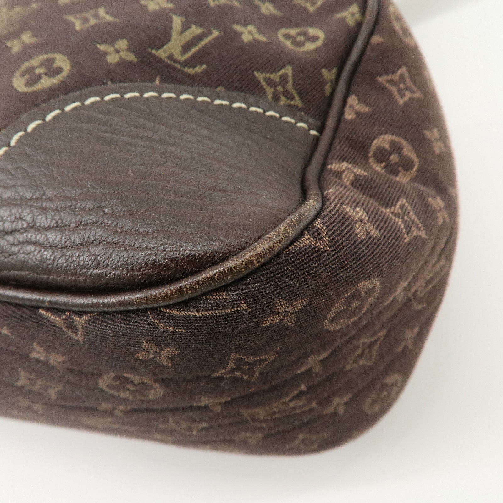 Louis Vuitton Monogram Mini Lin Boulogne Shoulder Bag Ebene M95225