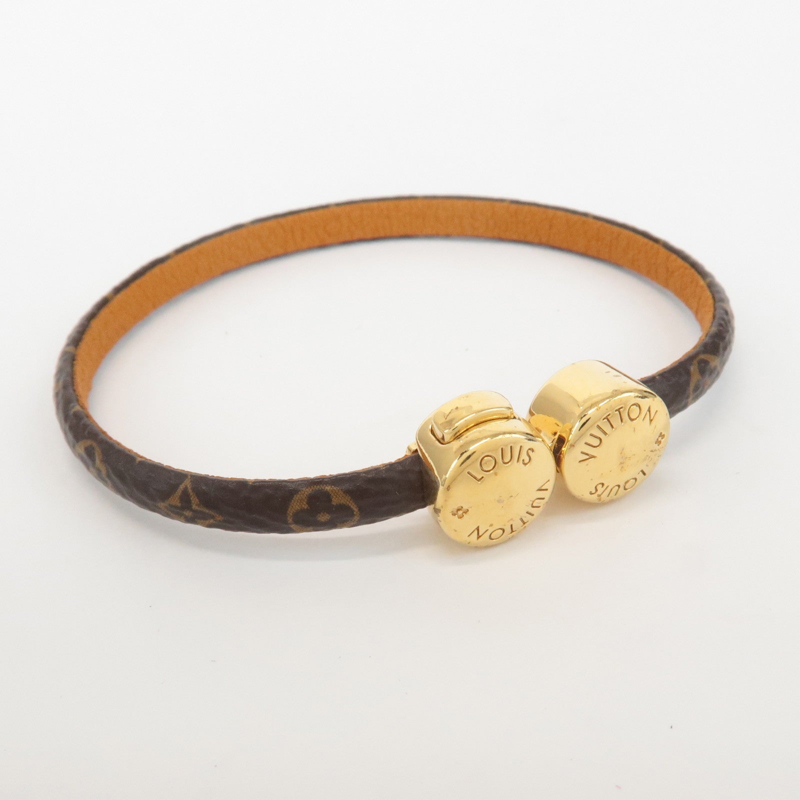 Louis Vuitton Monogram Canvas Hysteric Mini Bracelet M6407E