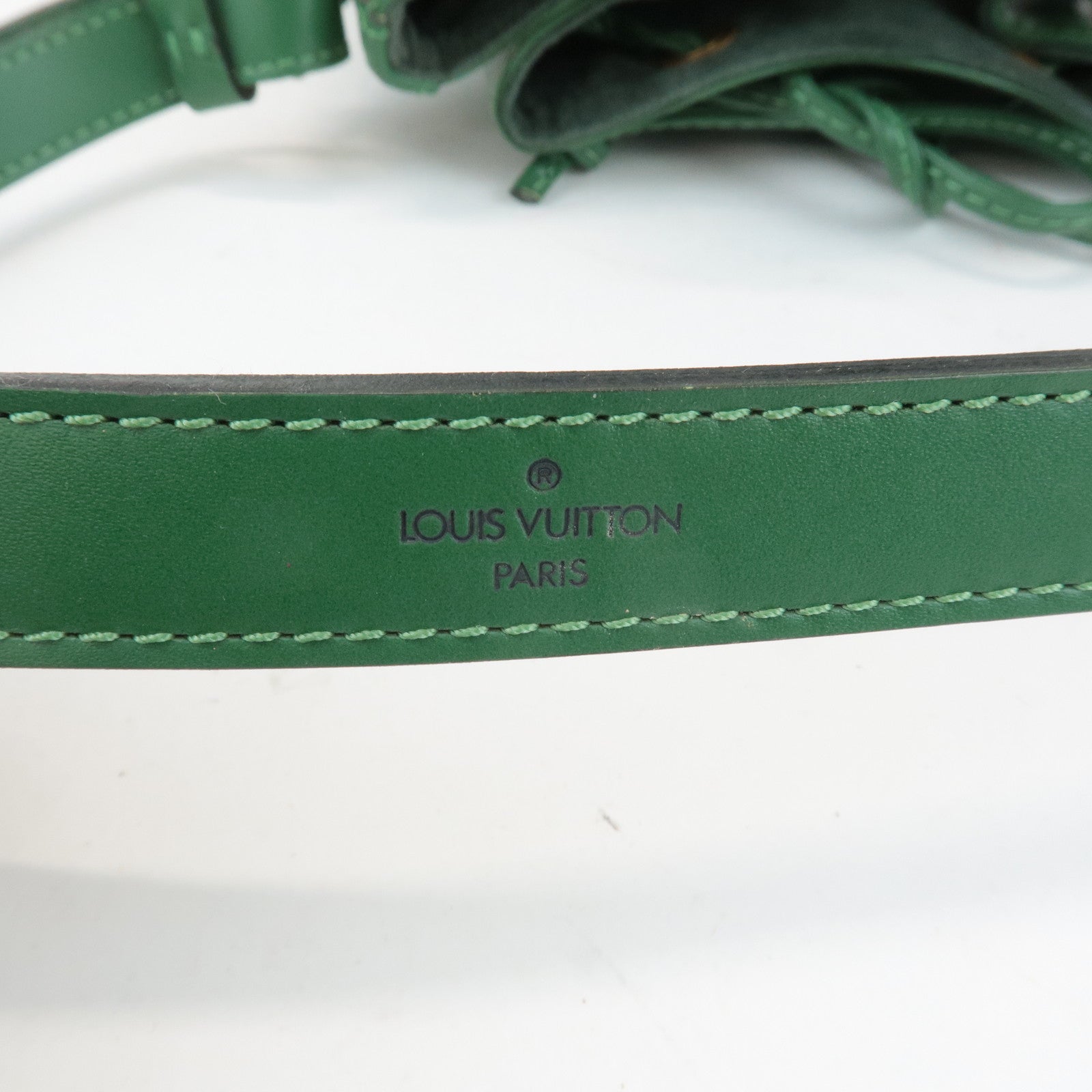 Louis Vuitton Epi Petit Noe Leather Shoulder Bag Borneo Green M44104