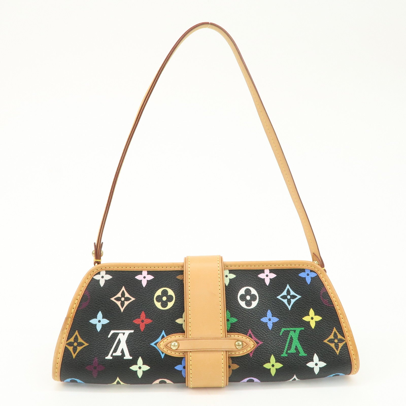 Louis Vuitton Monogram Multi Color Shirley Shoulder Bag Hand Bag M40050