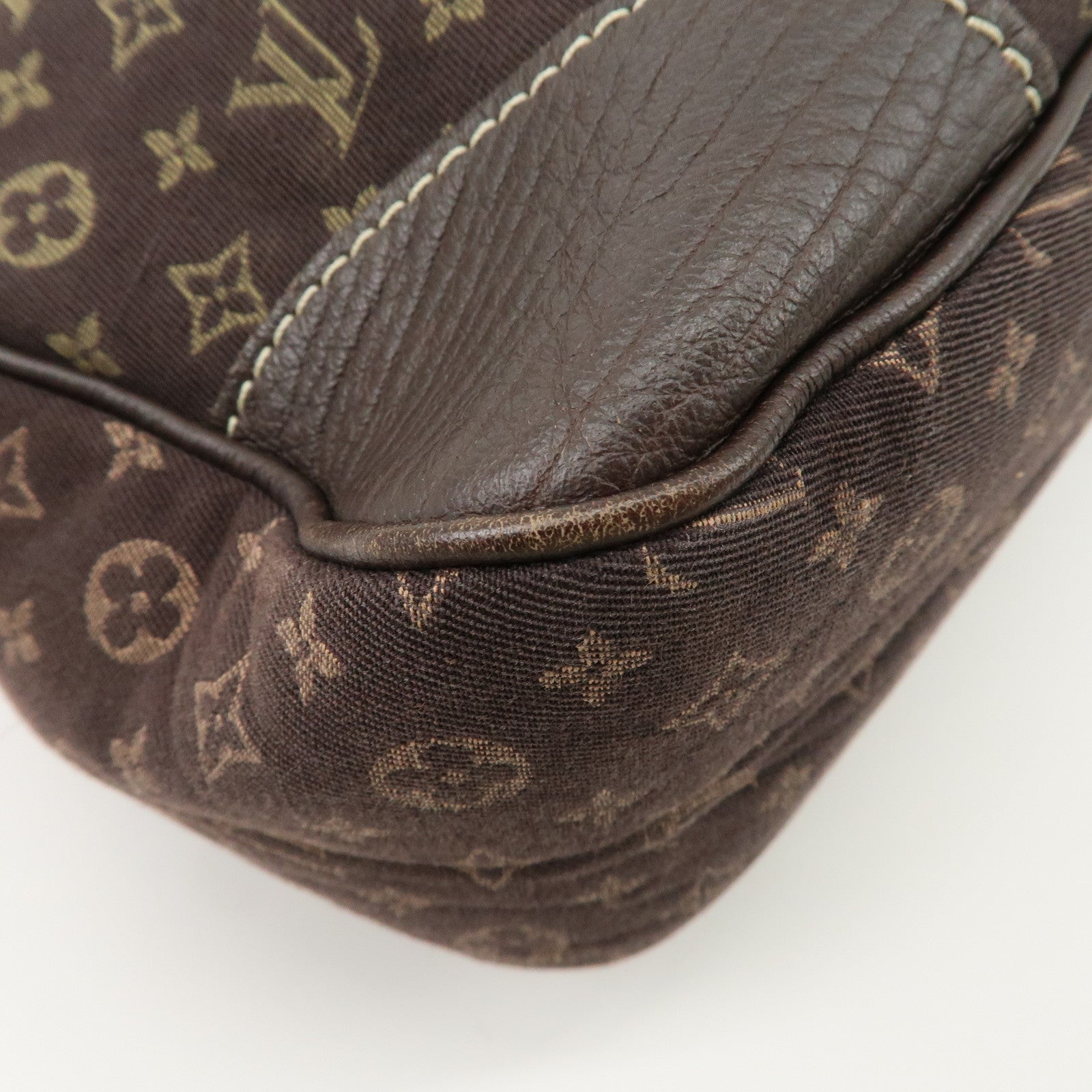 Louis Vuitton Monogram Mini Lin Boulogne Shoulder Bag Ebene M95225