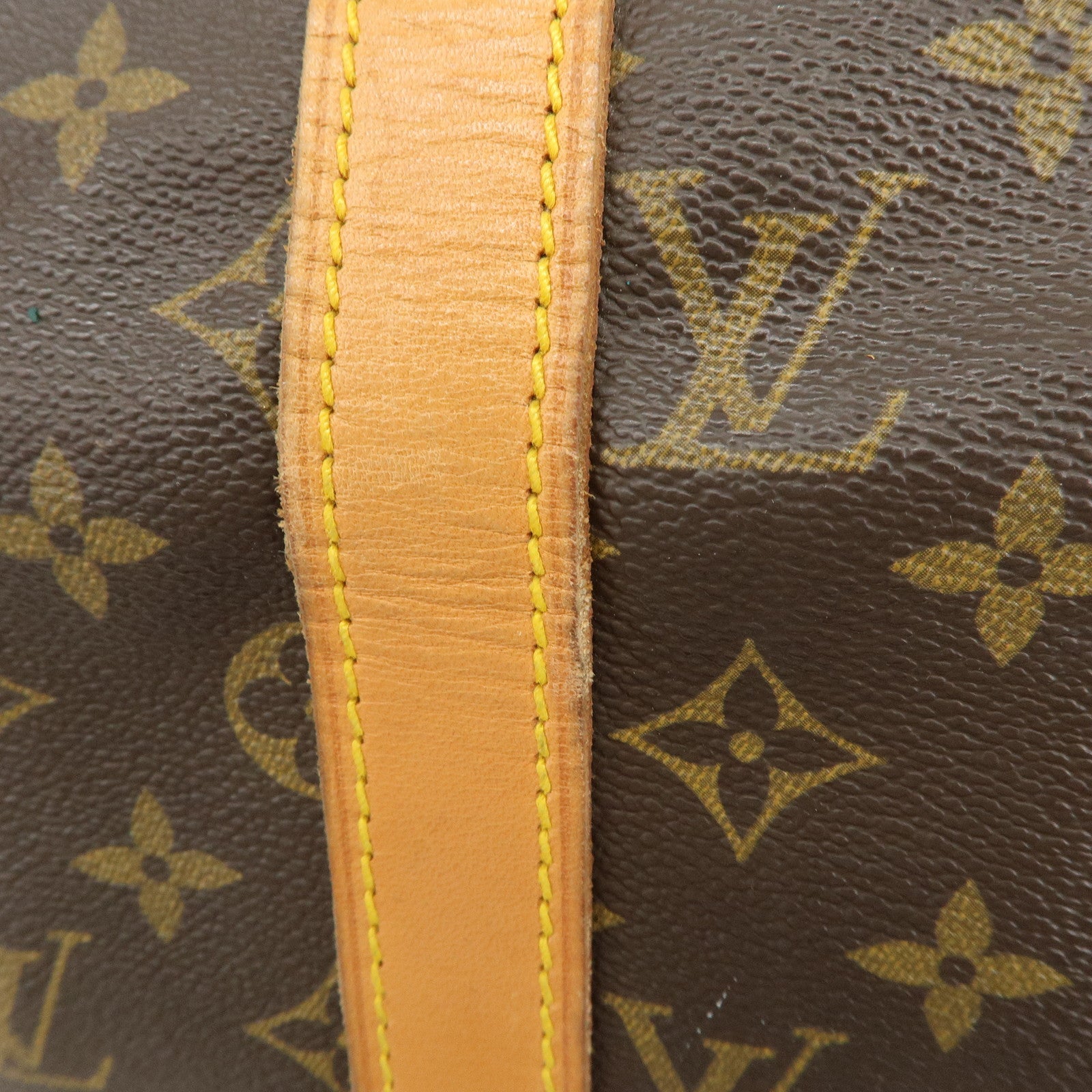 Louis Vuitton Monogram Keep All 50 MALLTIER Boston Bag Brown M41426 Used